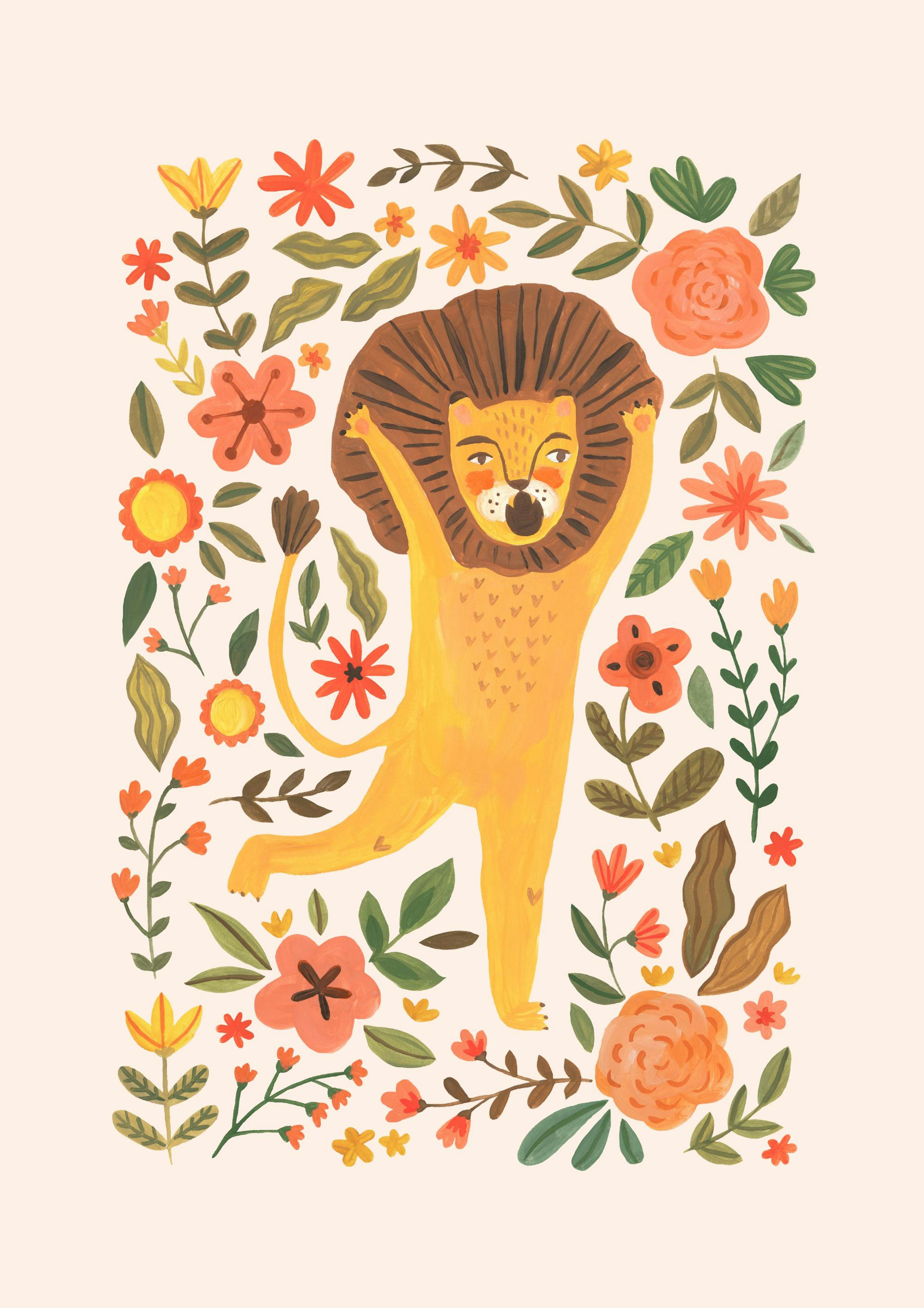Bébé Lion Poster 0