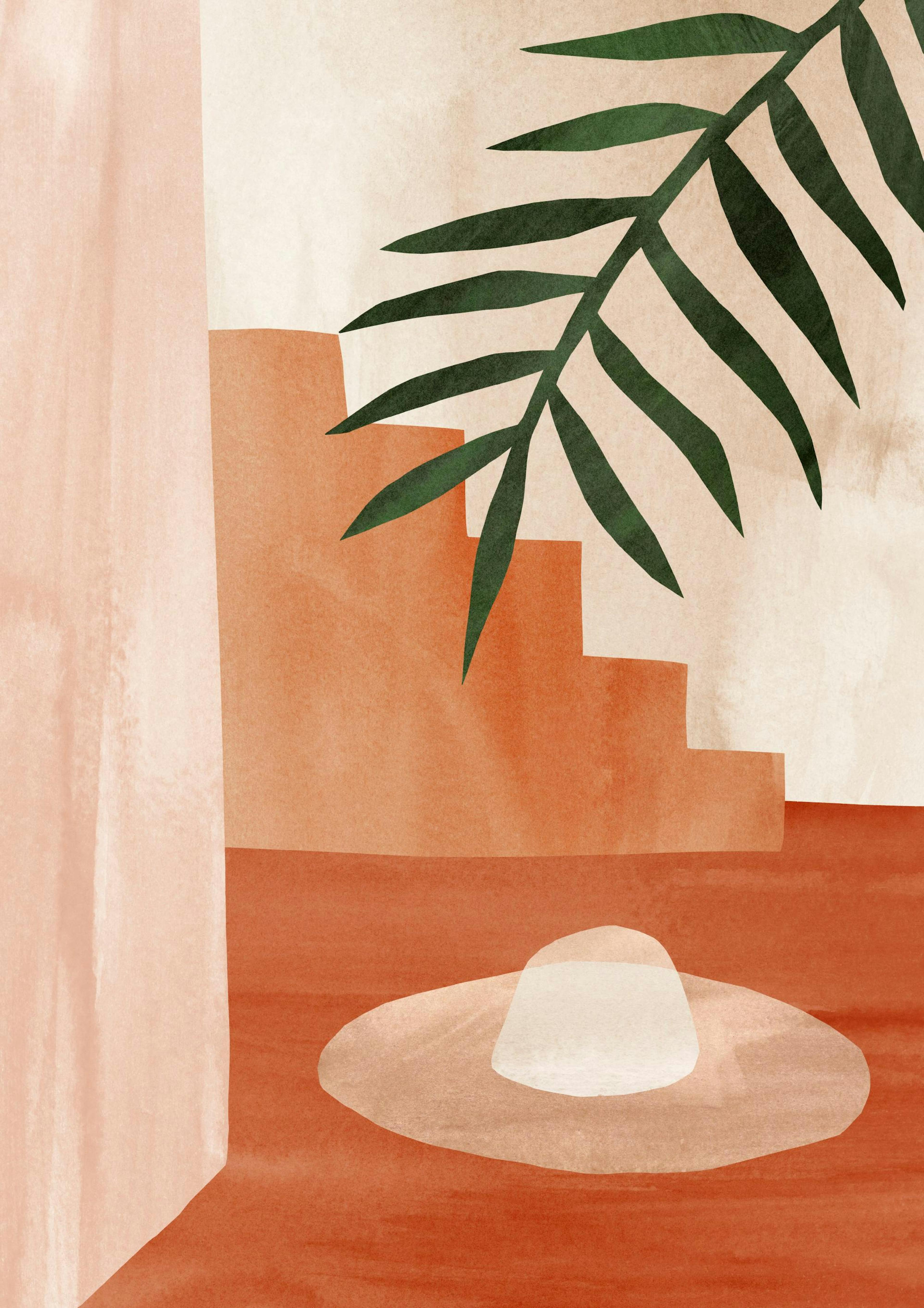 Abstract Hat Poster 0
