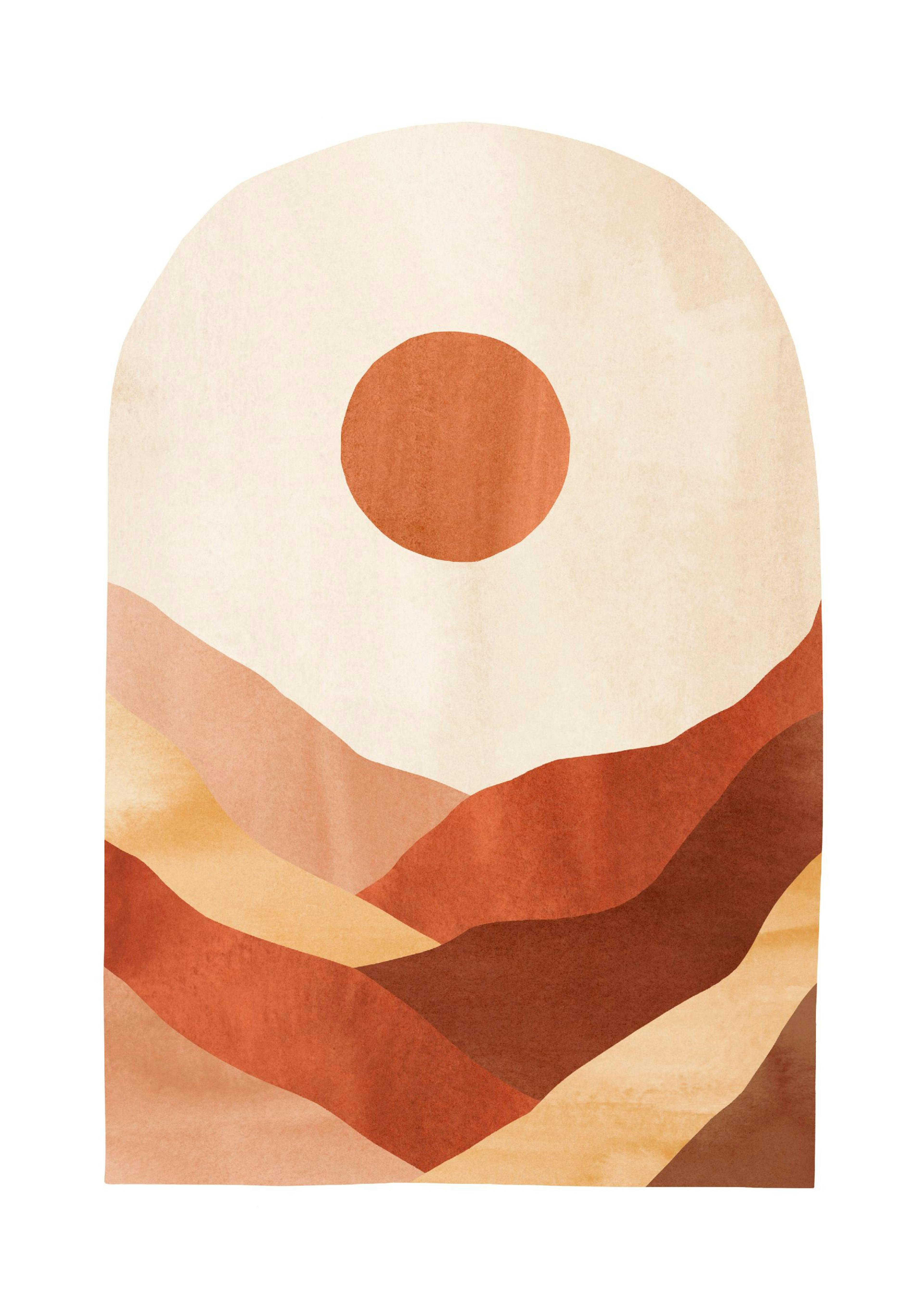 Abstrakt Landskap Poster thumbnail