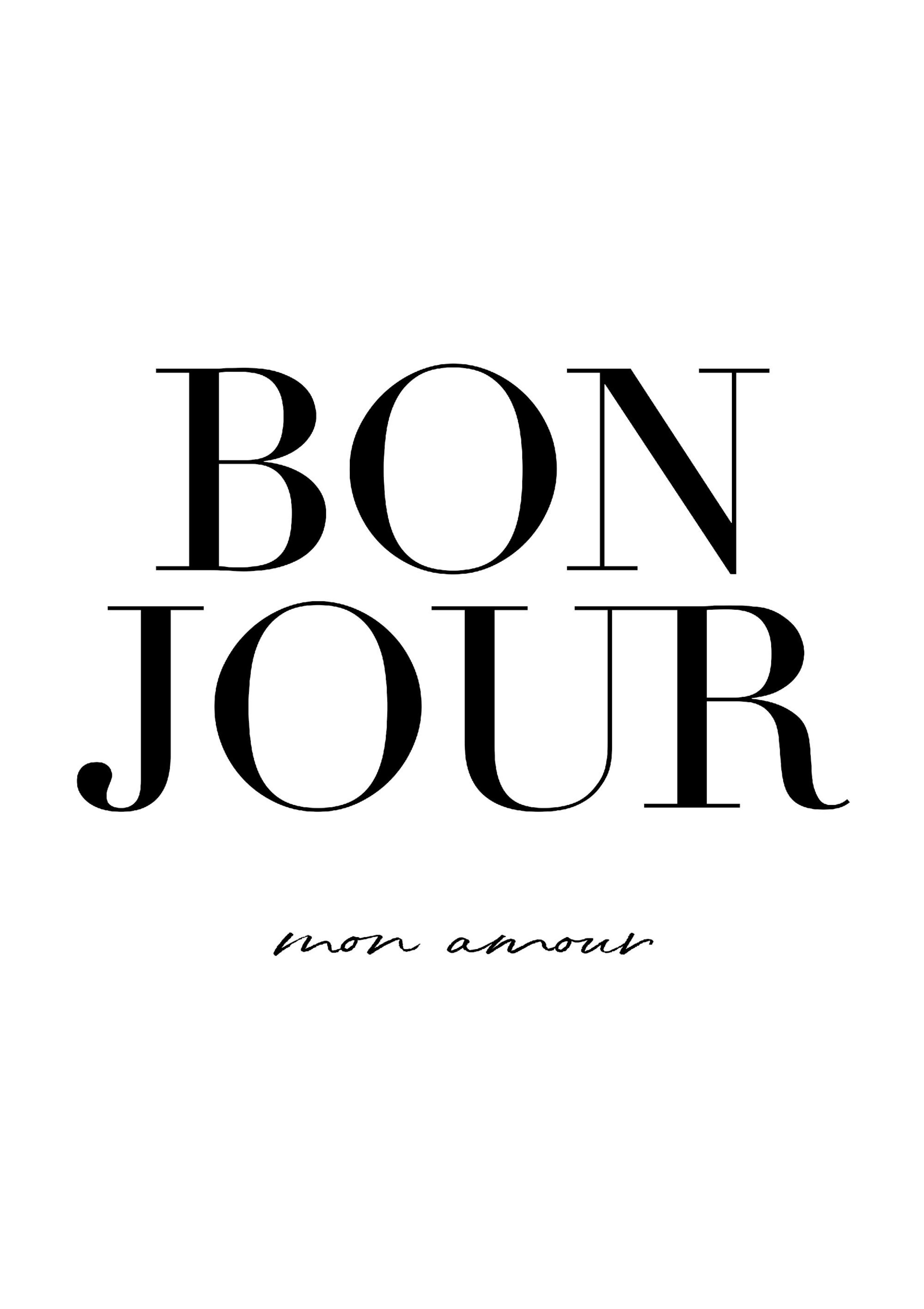 Bonjour mon amour Poster thumbnail