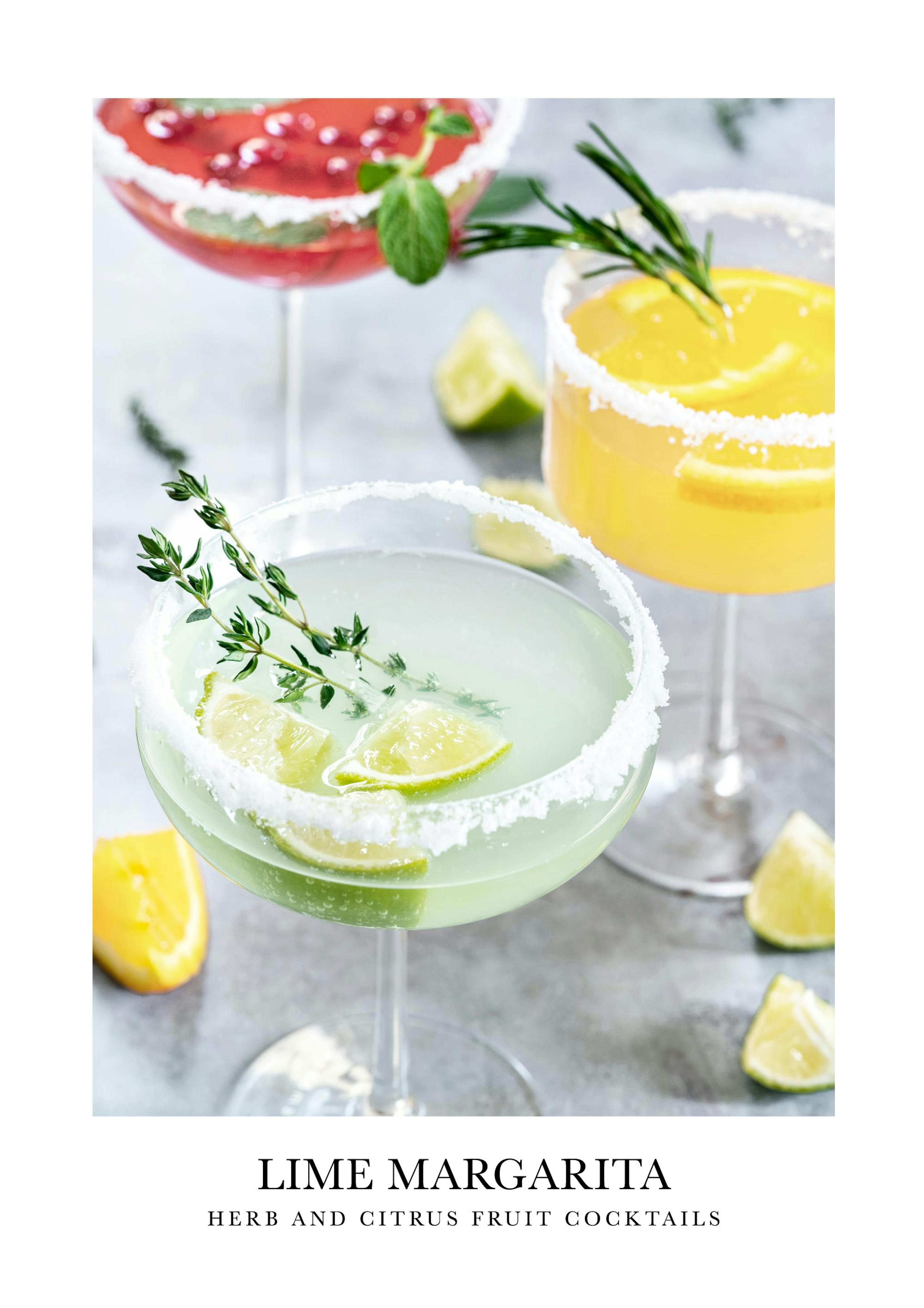 Lime Cocktail Póster thumbnail