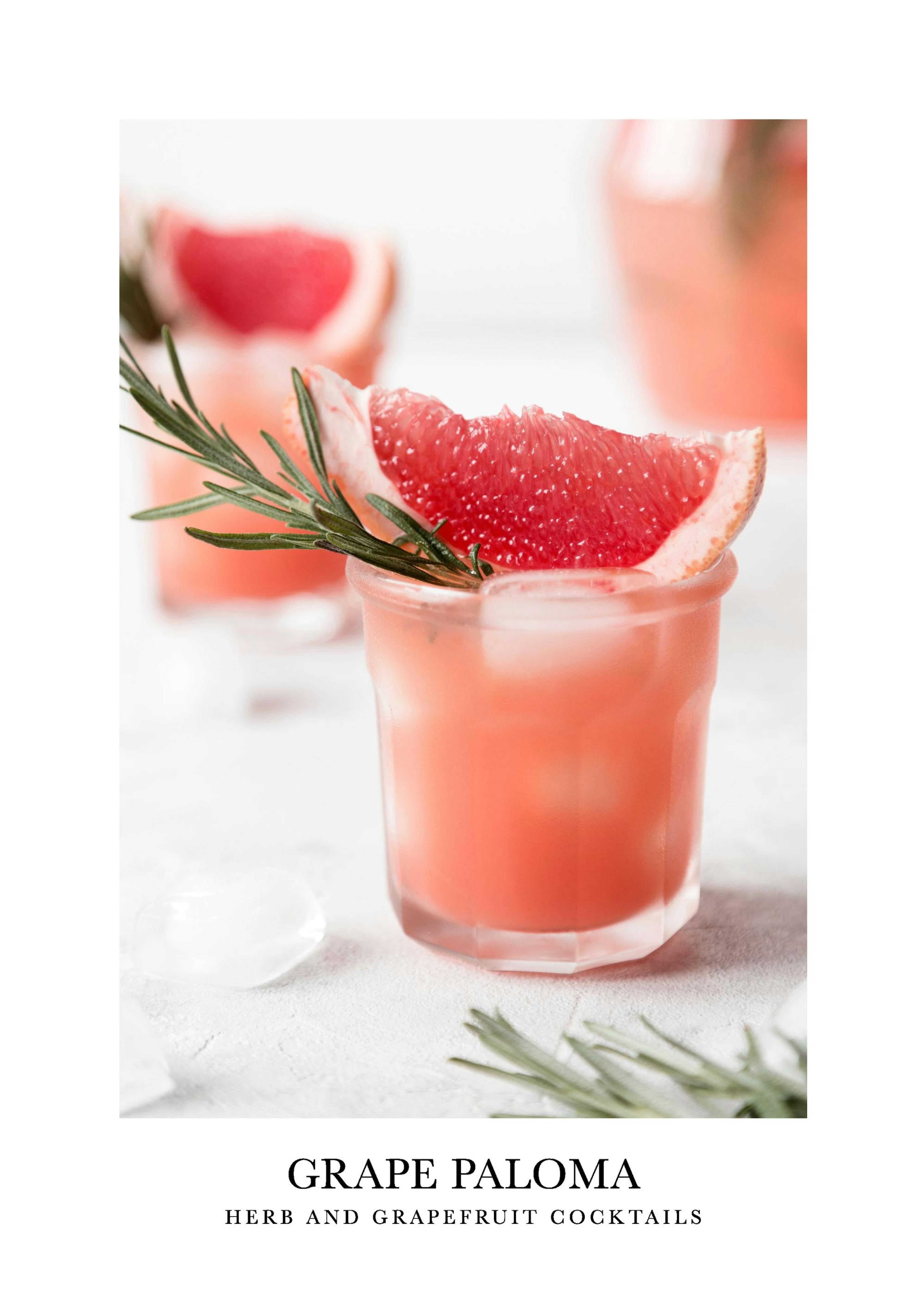 Cocktail Pamplemousse Poster thumbnail