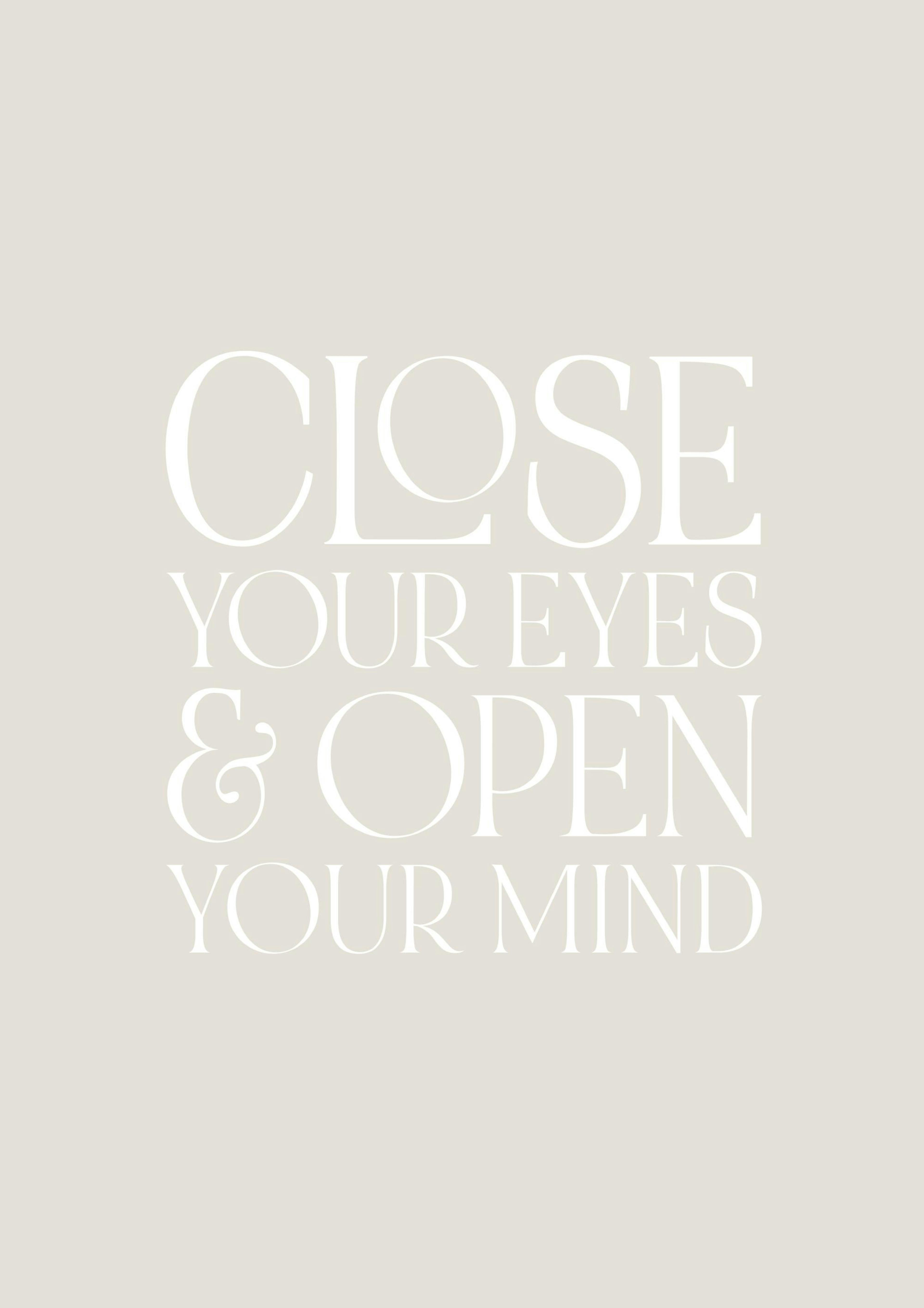 Open Your Mind Poster thumbnail