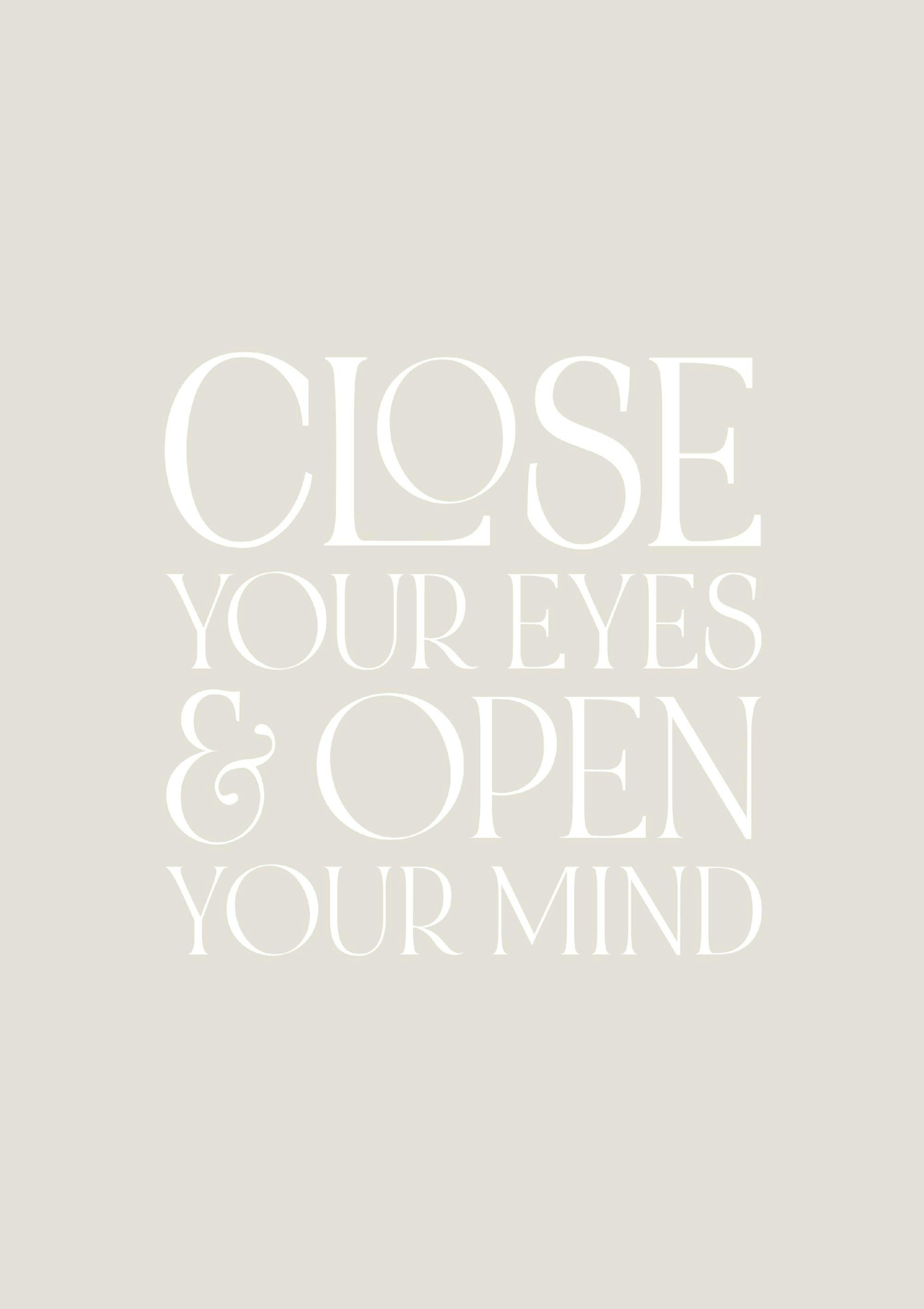 Open Your Mind Poster thumbnail