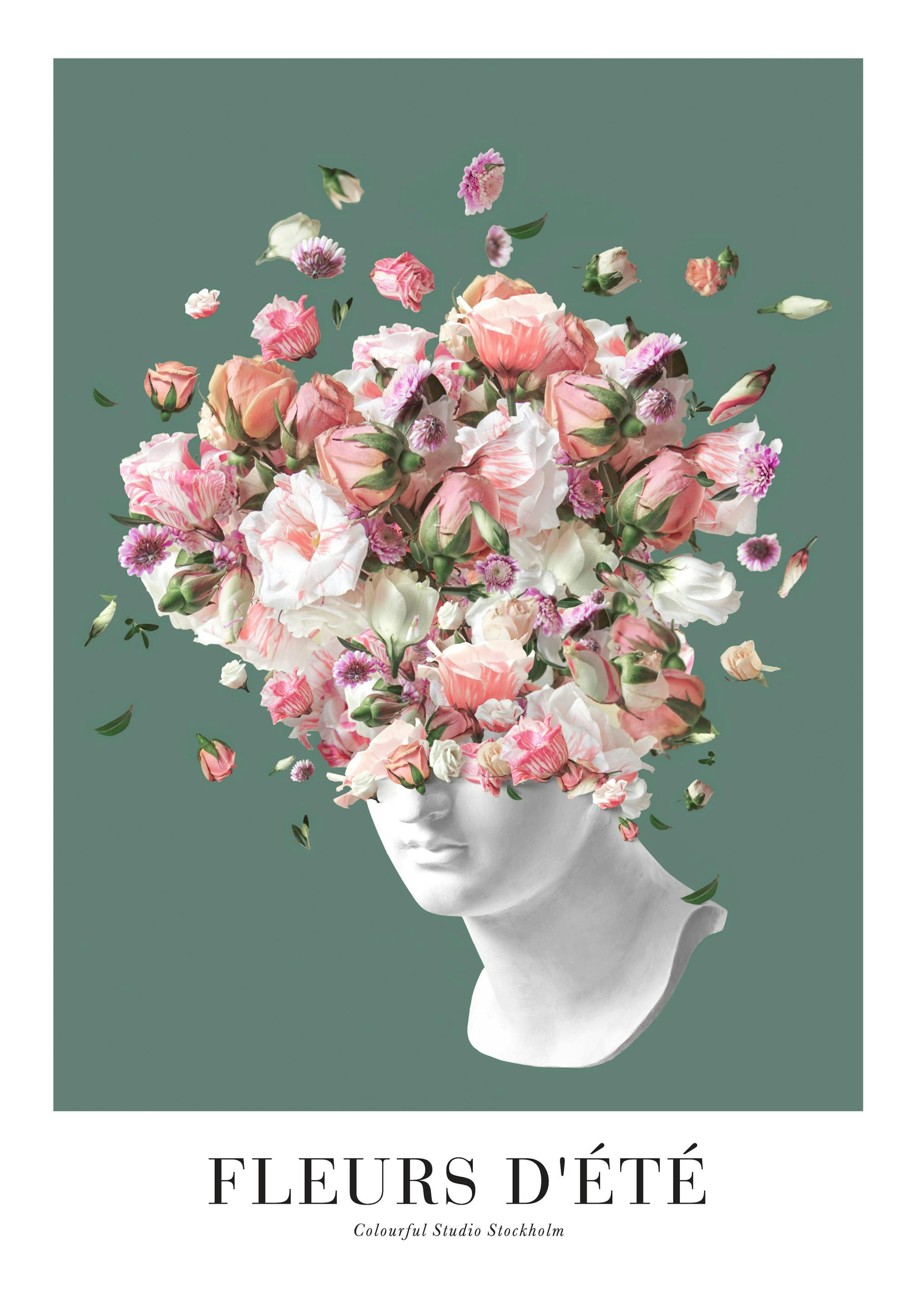Flower Statue No2 Poster 0
