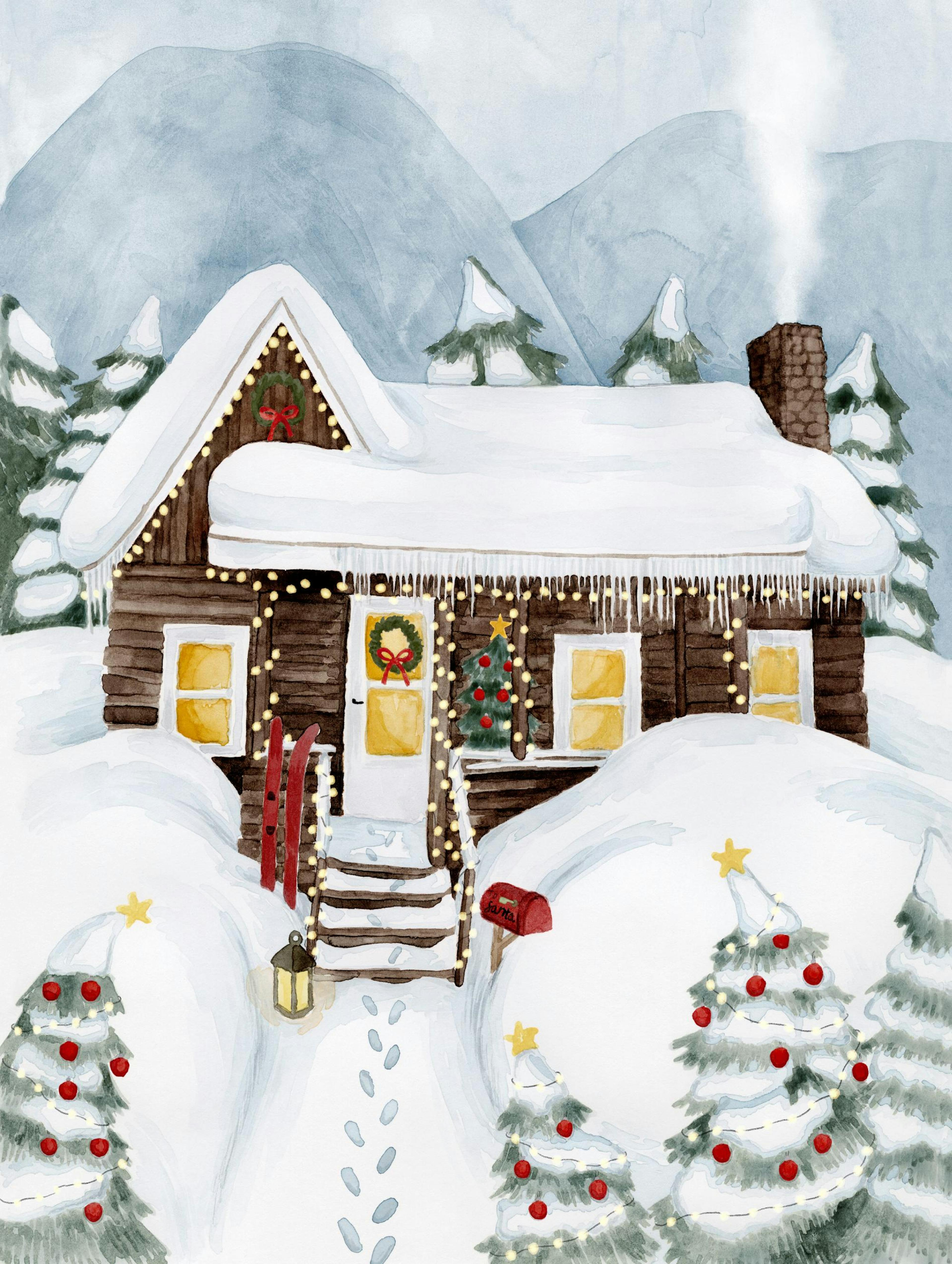 Winter in the Woods Poster thumbnail