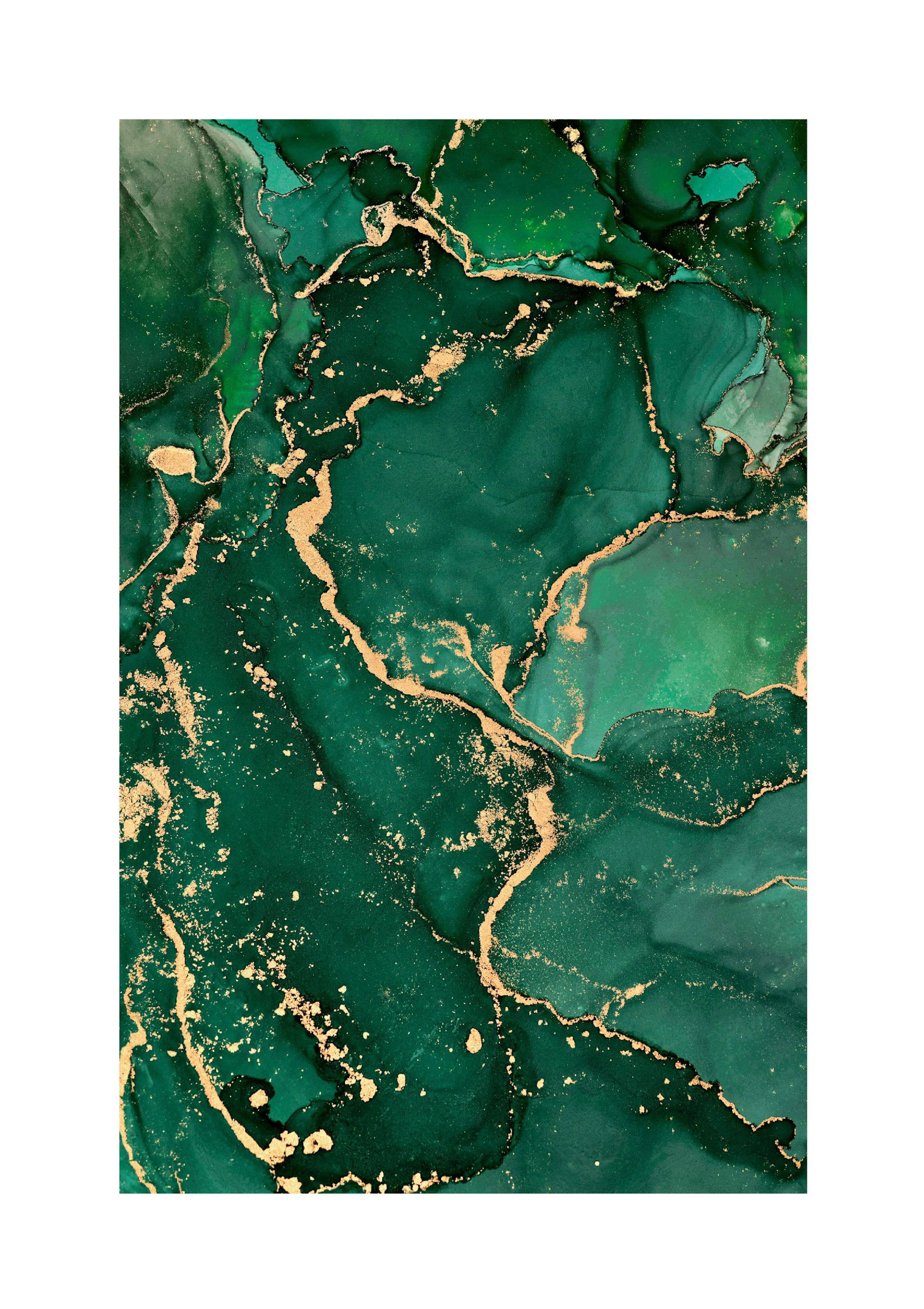 Green Marble No1 Poster thumbnail