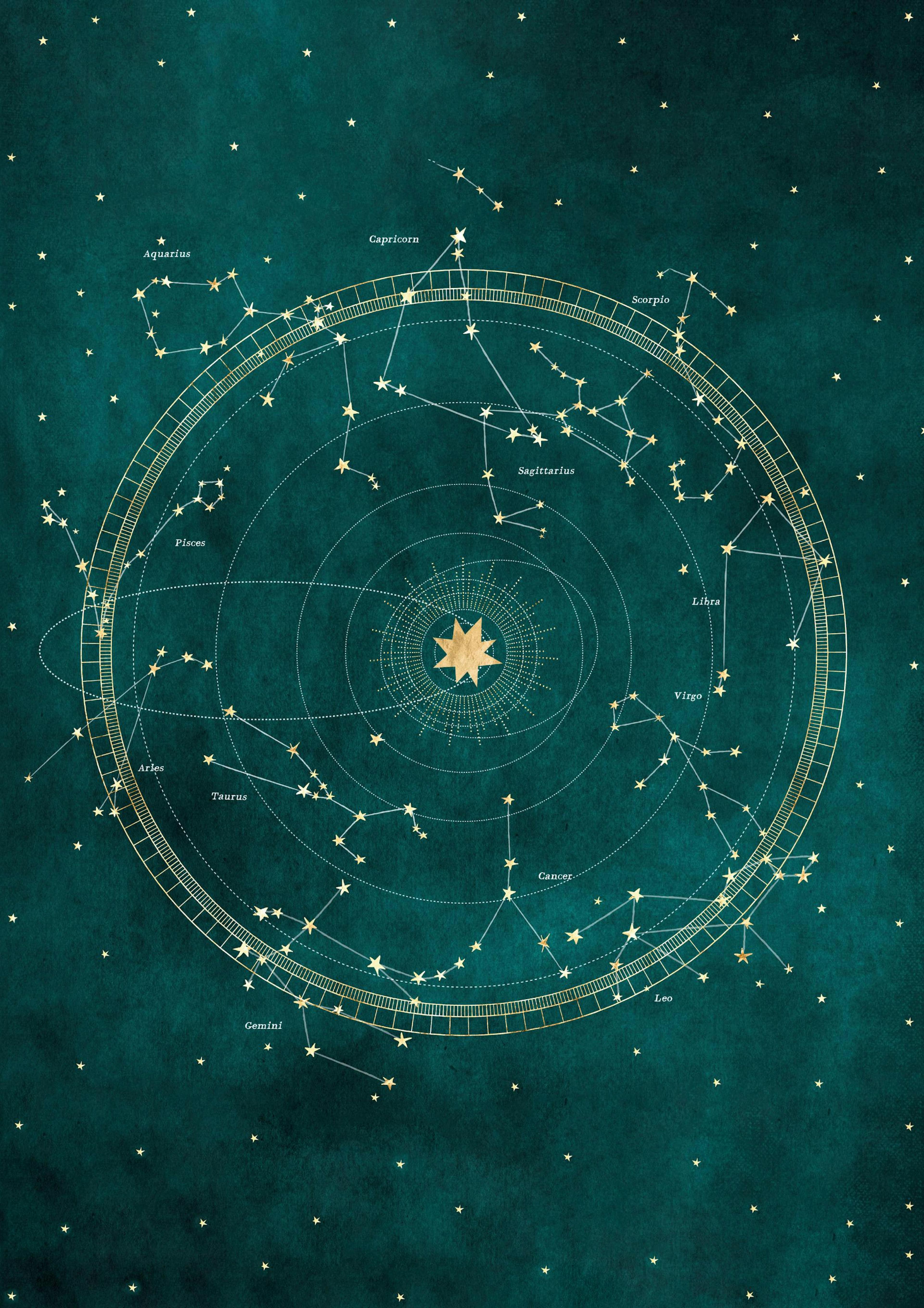Poster Astrograma Natală 0