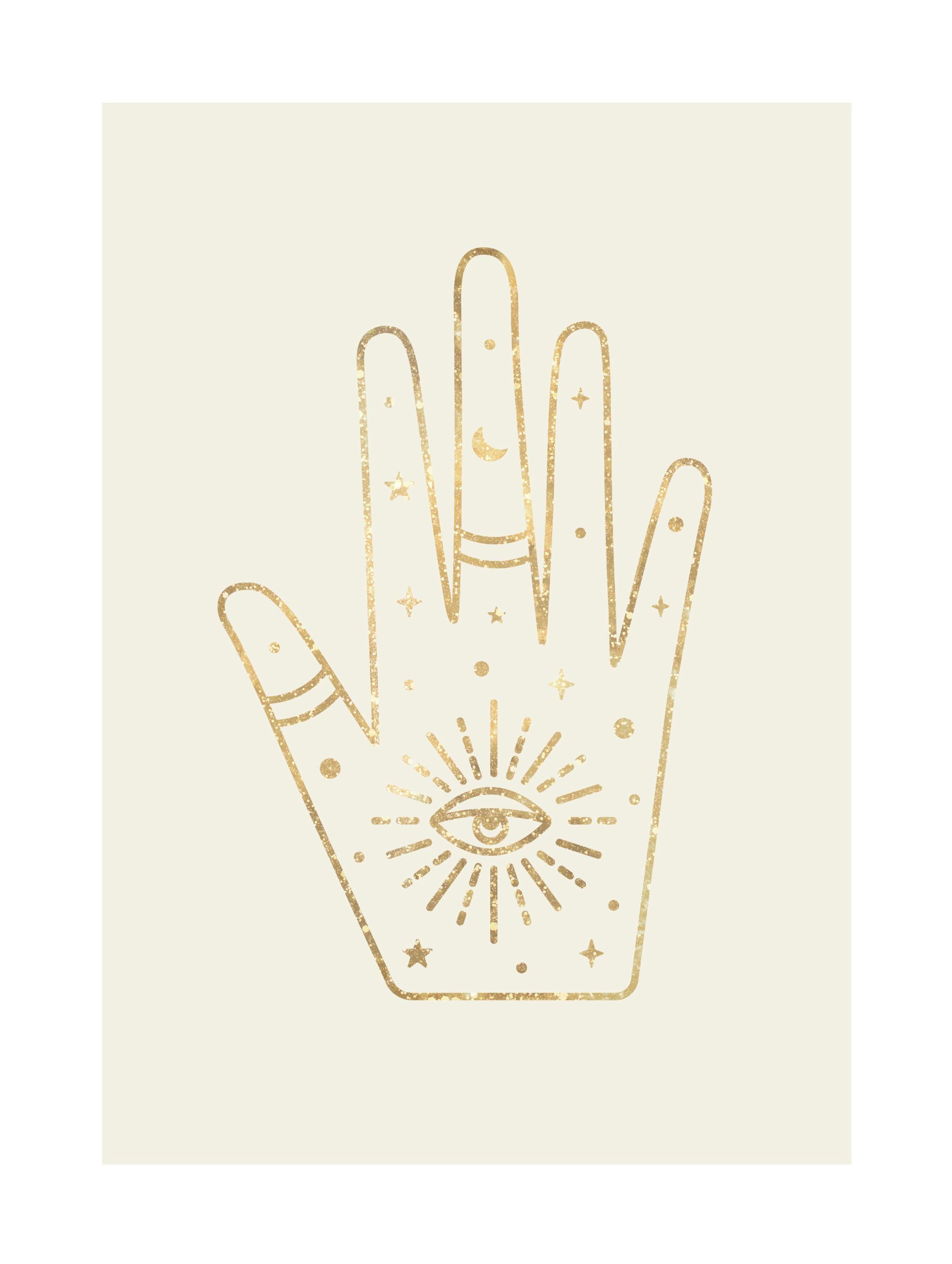 Poster Golden Hand 0