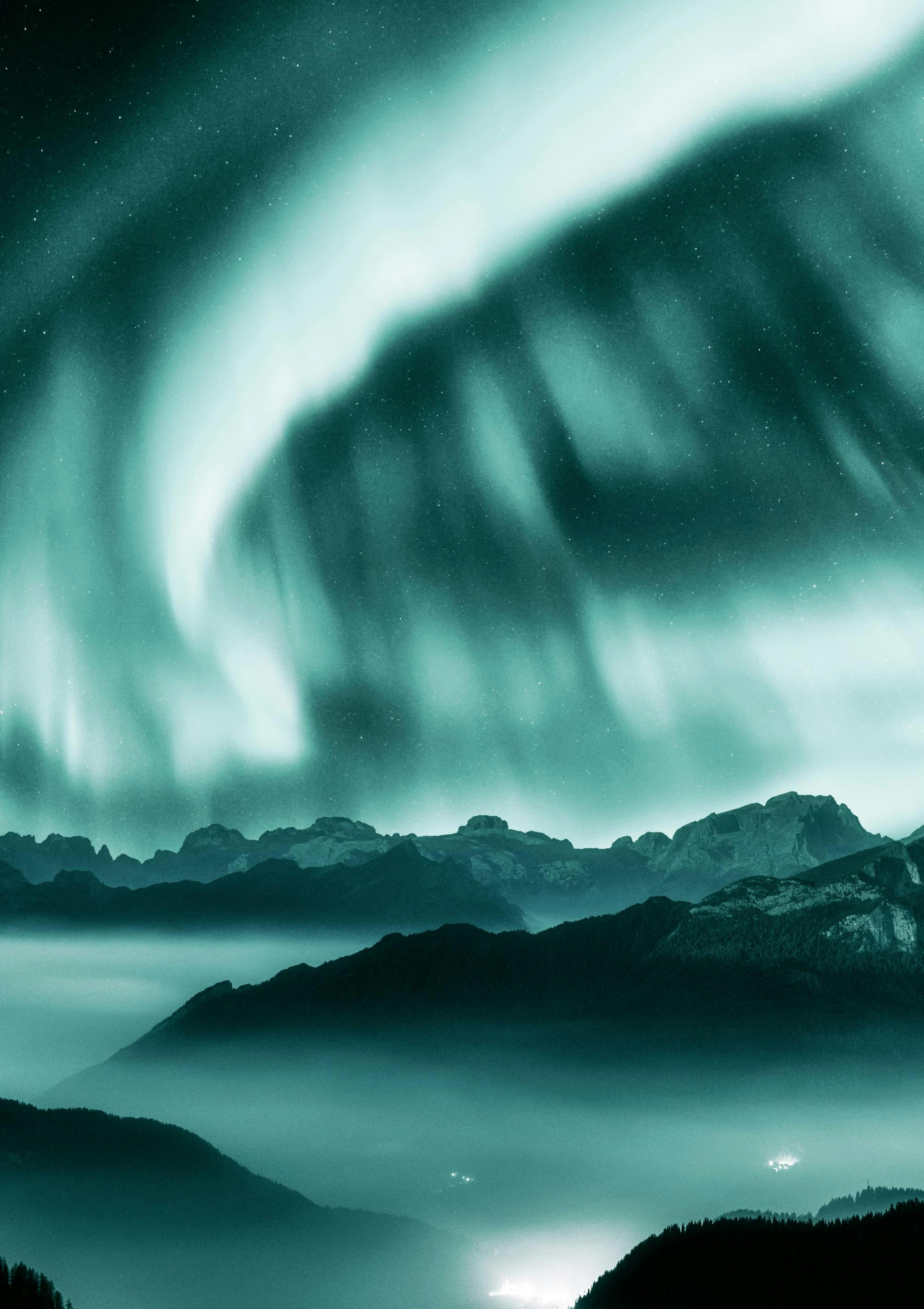 Magic Northern Lights Poster thumbnail