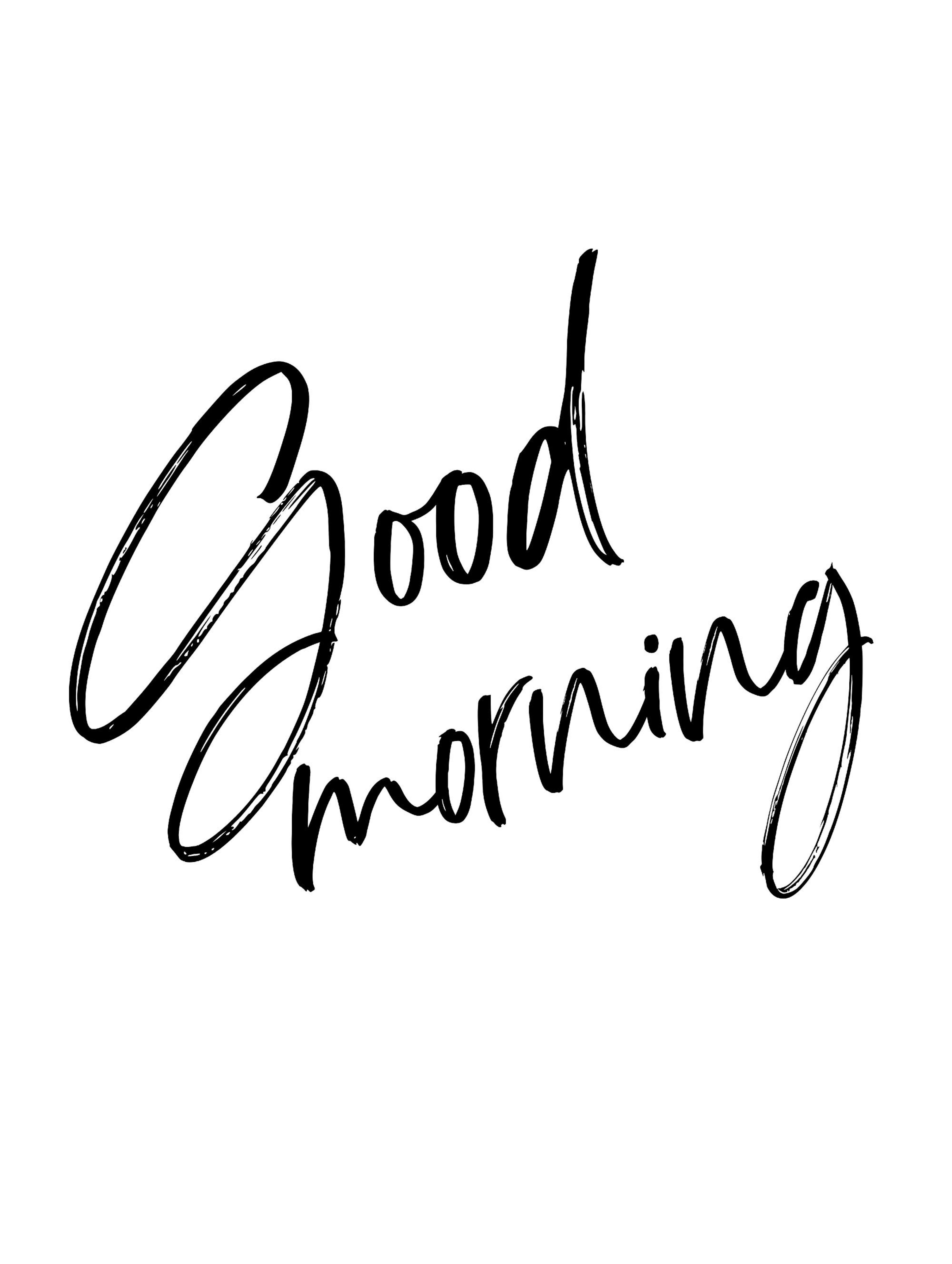 Good Morning Poster 0
