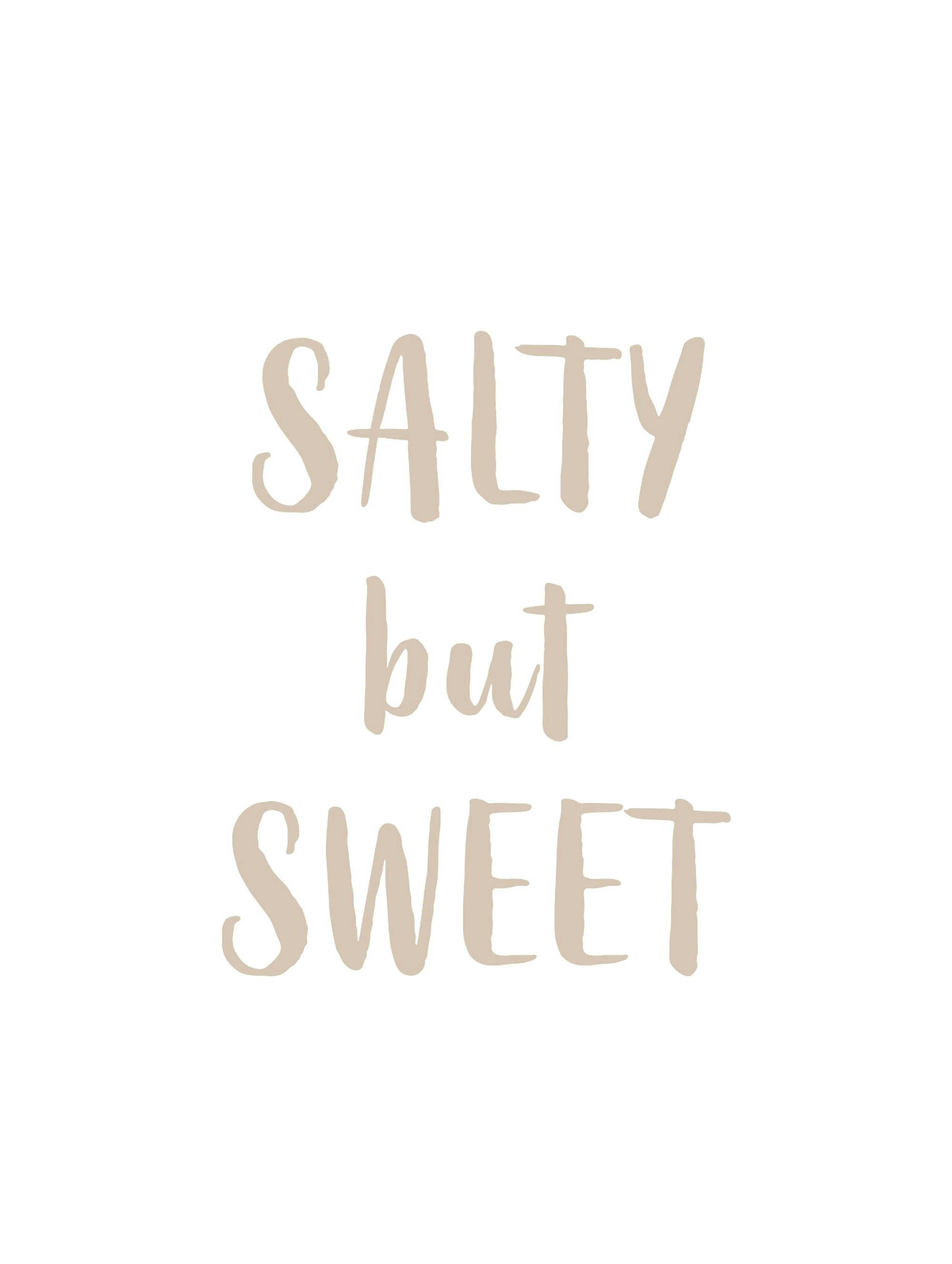 Salty But Sweet Poster thumbnail