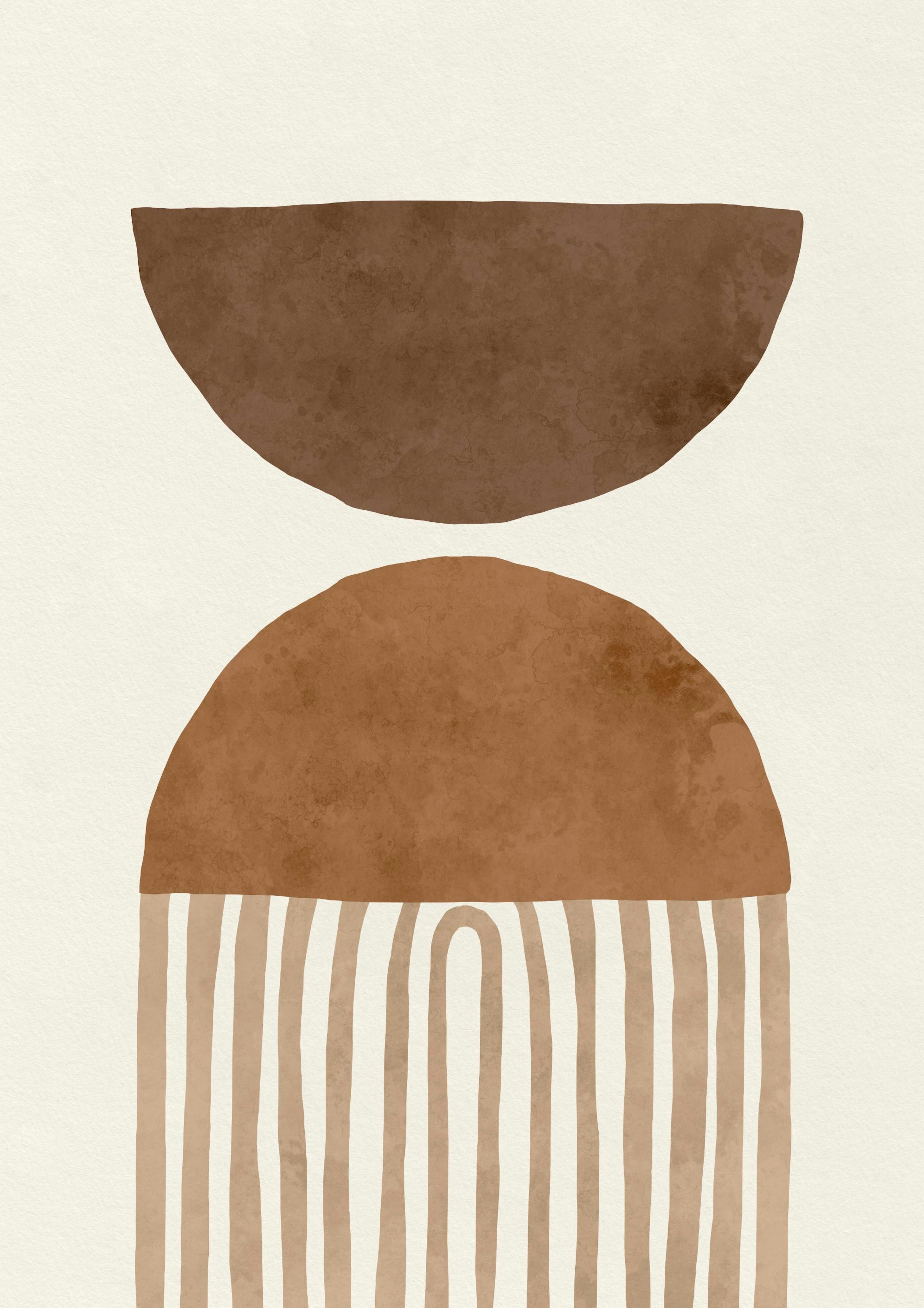 Arches brunes No1 Poster 0
