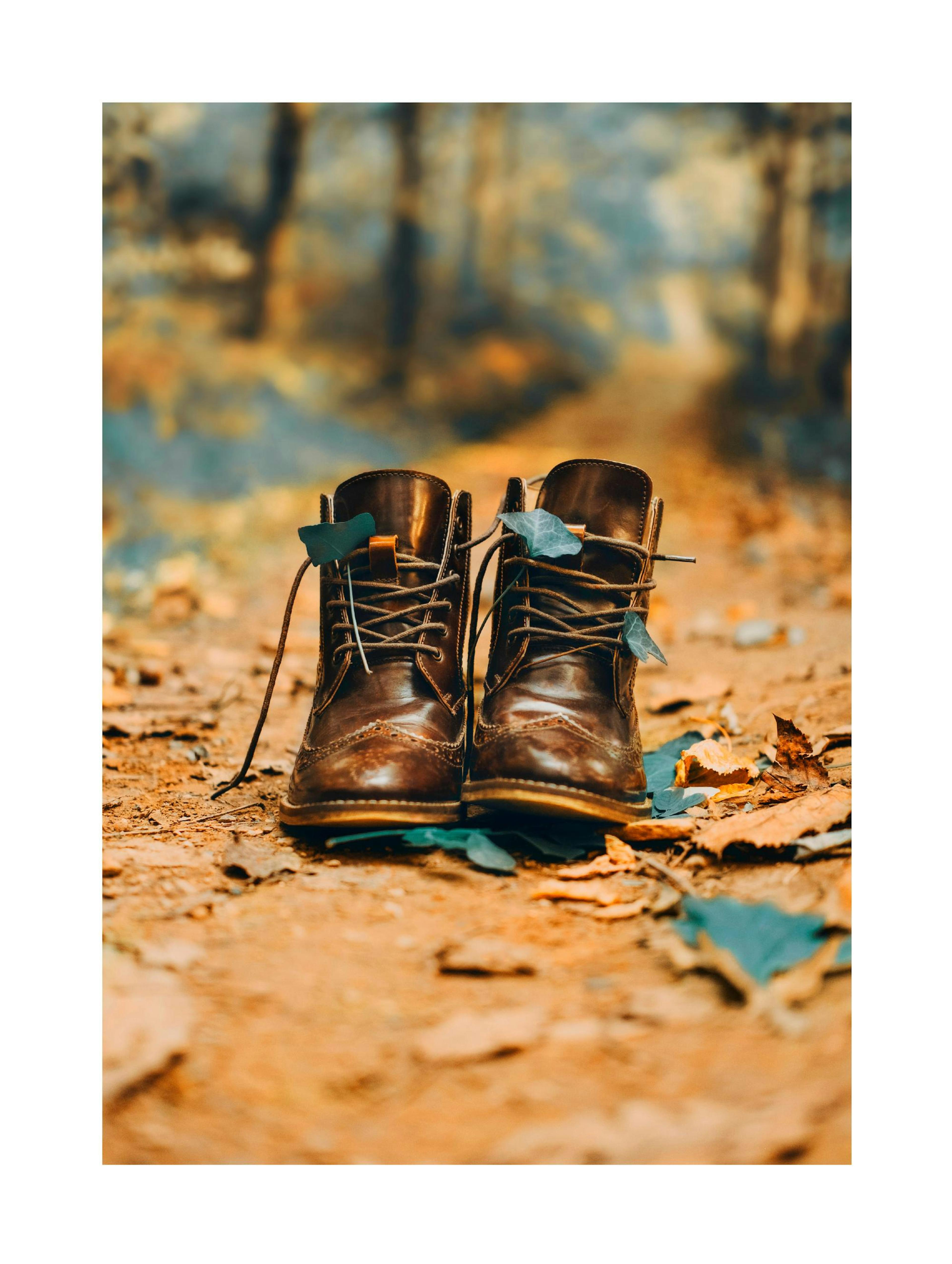 Autumn Boots Poster thumbnail