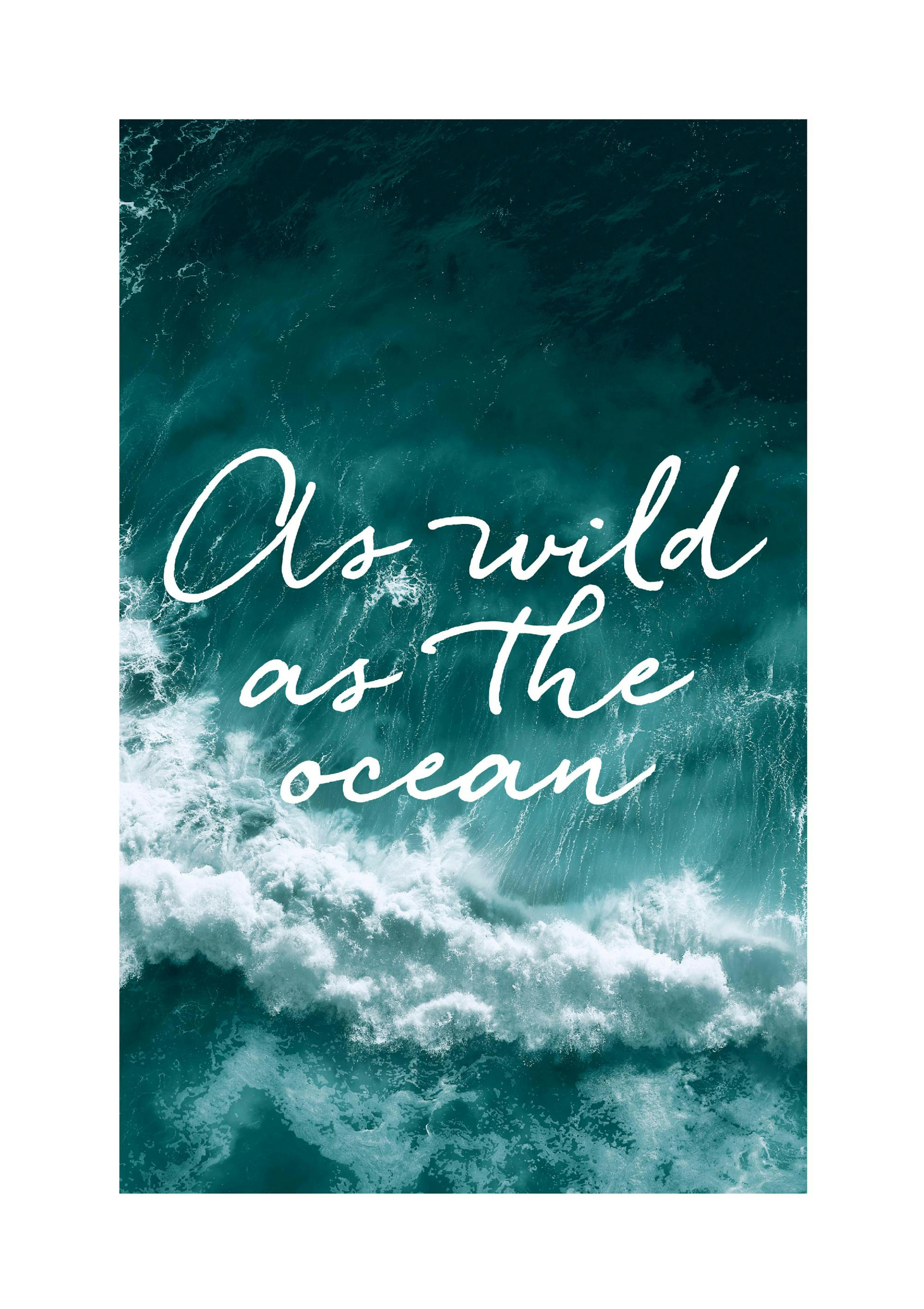 As Wild as the Ocean Póster thumbnail