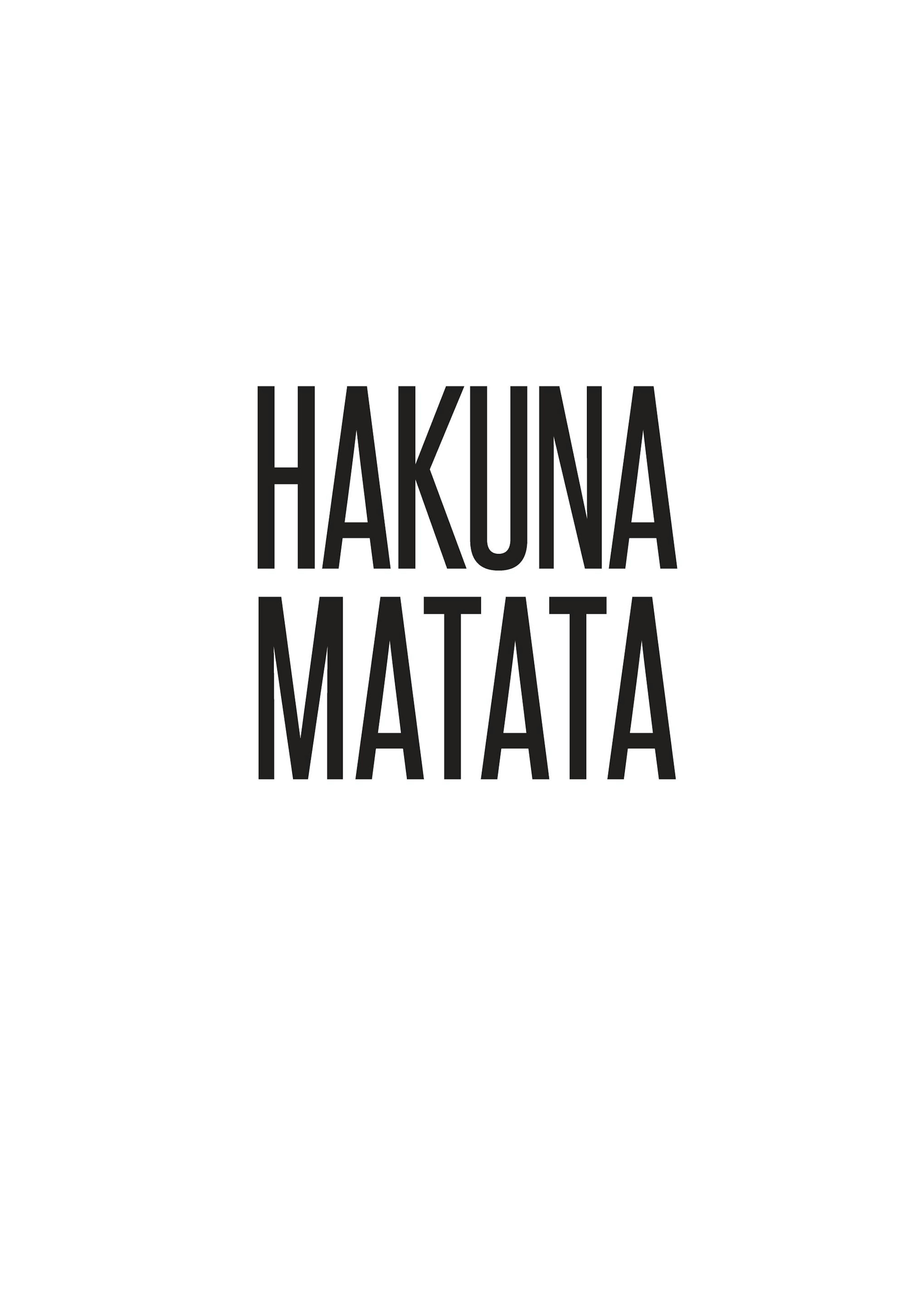 Hakuna Matata Poster 0