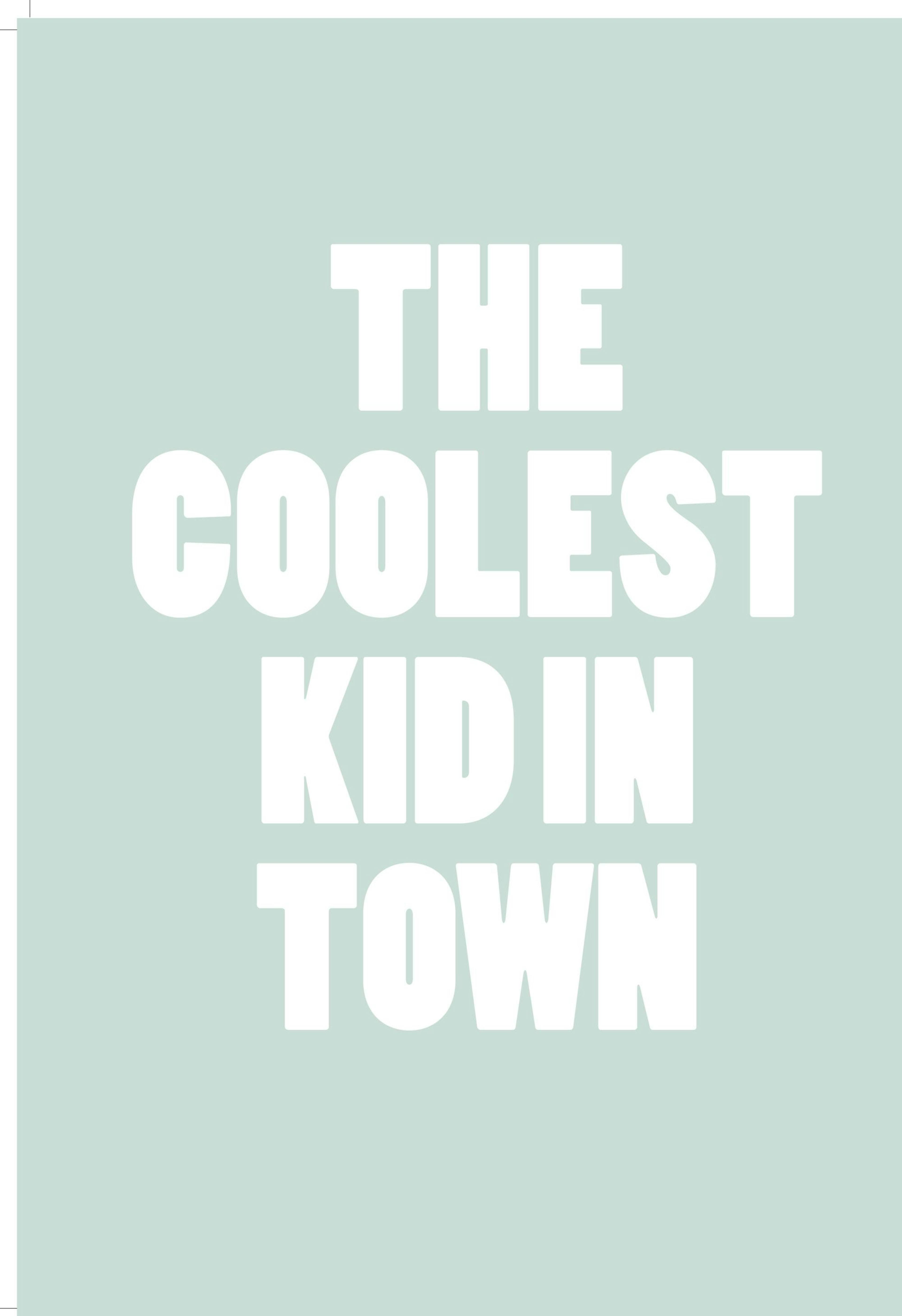 Coolest Kid Poster thumbnail