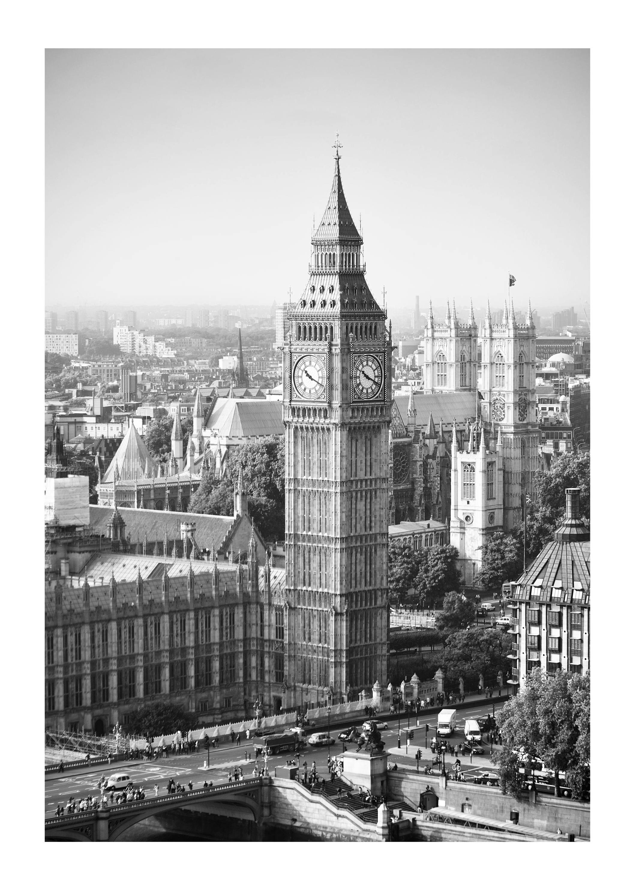 Plakat Big Ben (30x40 cm) - Poster Store