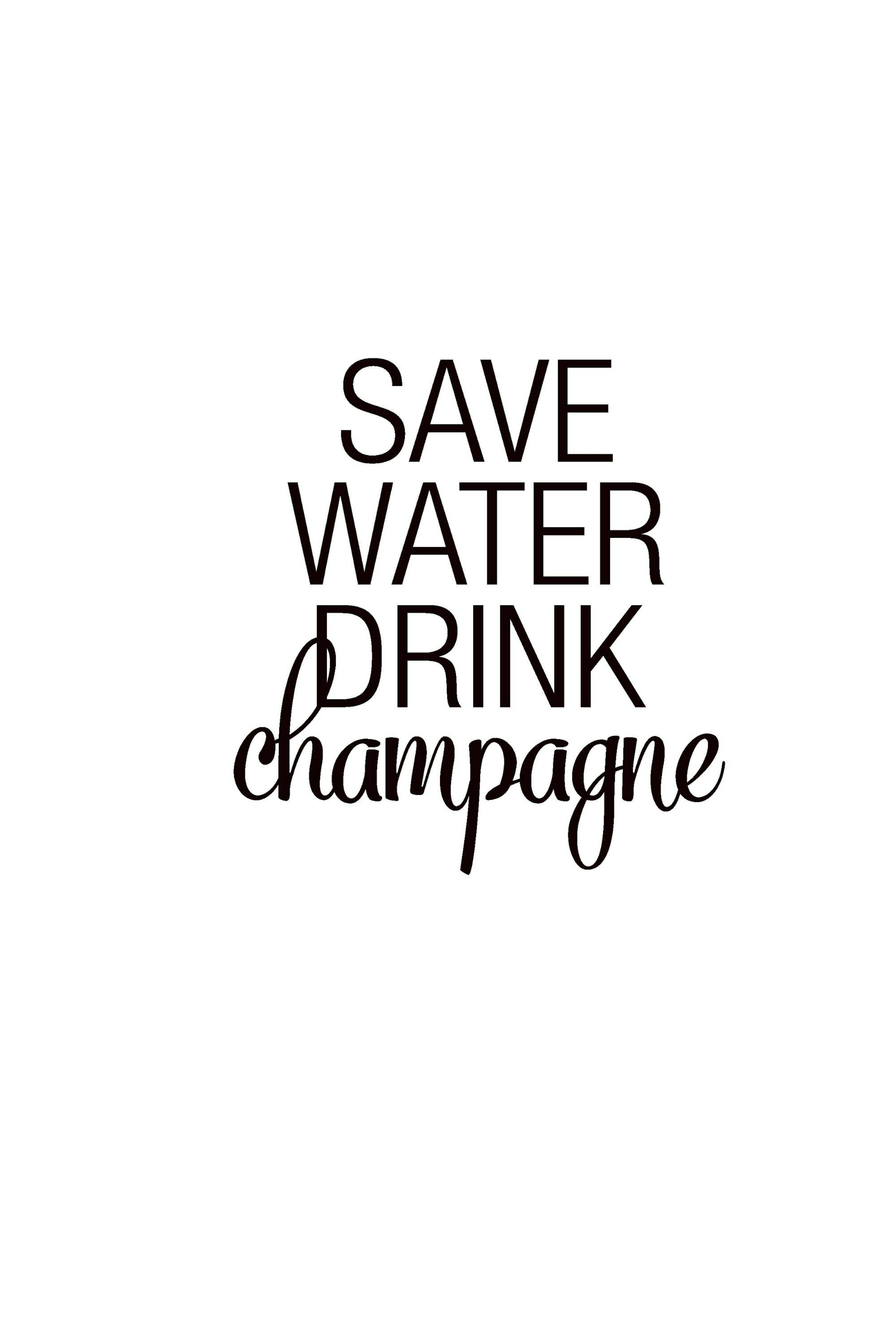 Drink Champagne Poster thumbnail