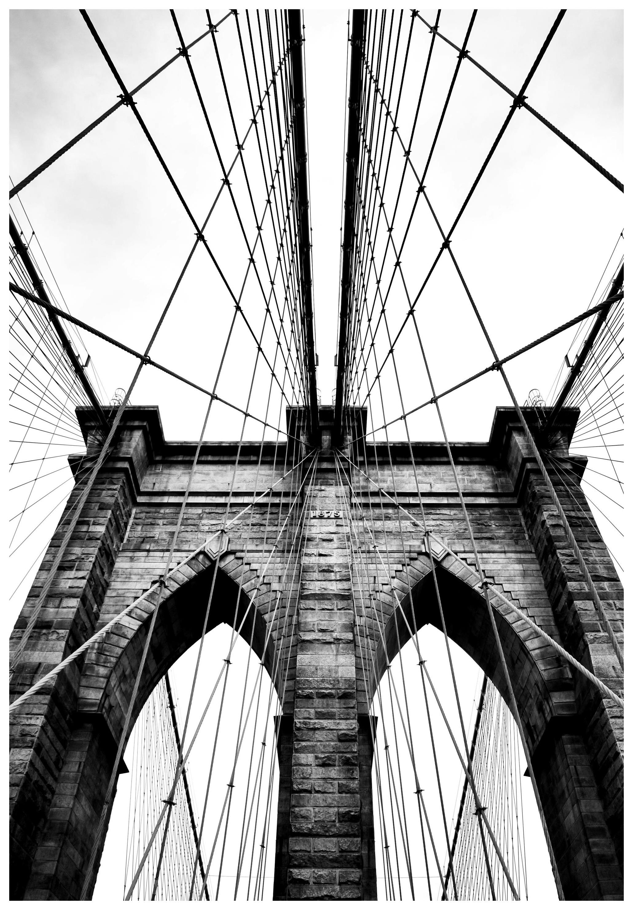 Brooklyn Bridge. Poster (21x30 cm) - Poster Store