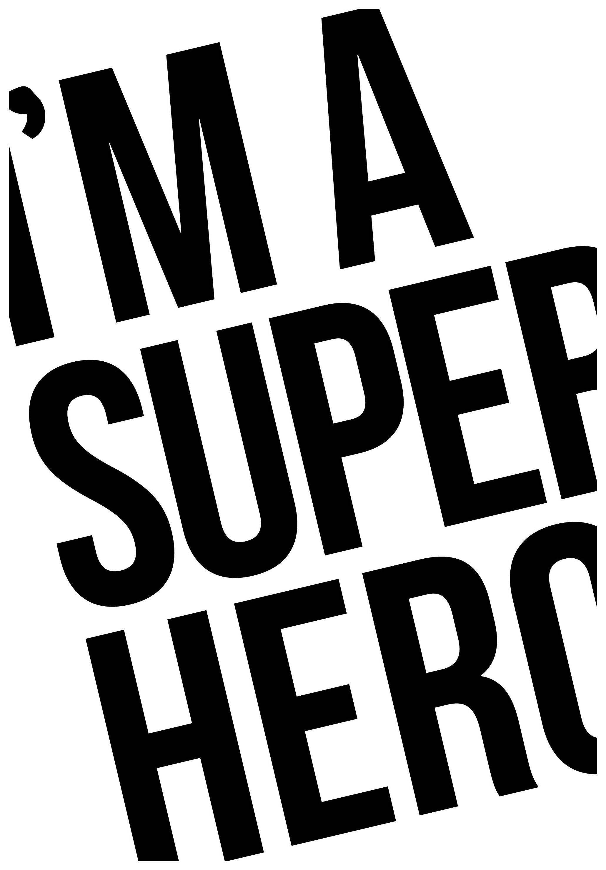 Superhelden Poster (13x18 cm) - Poster Store
