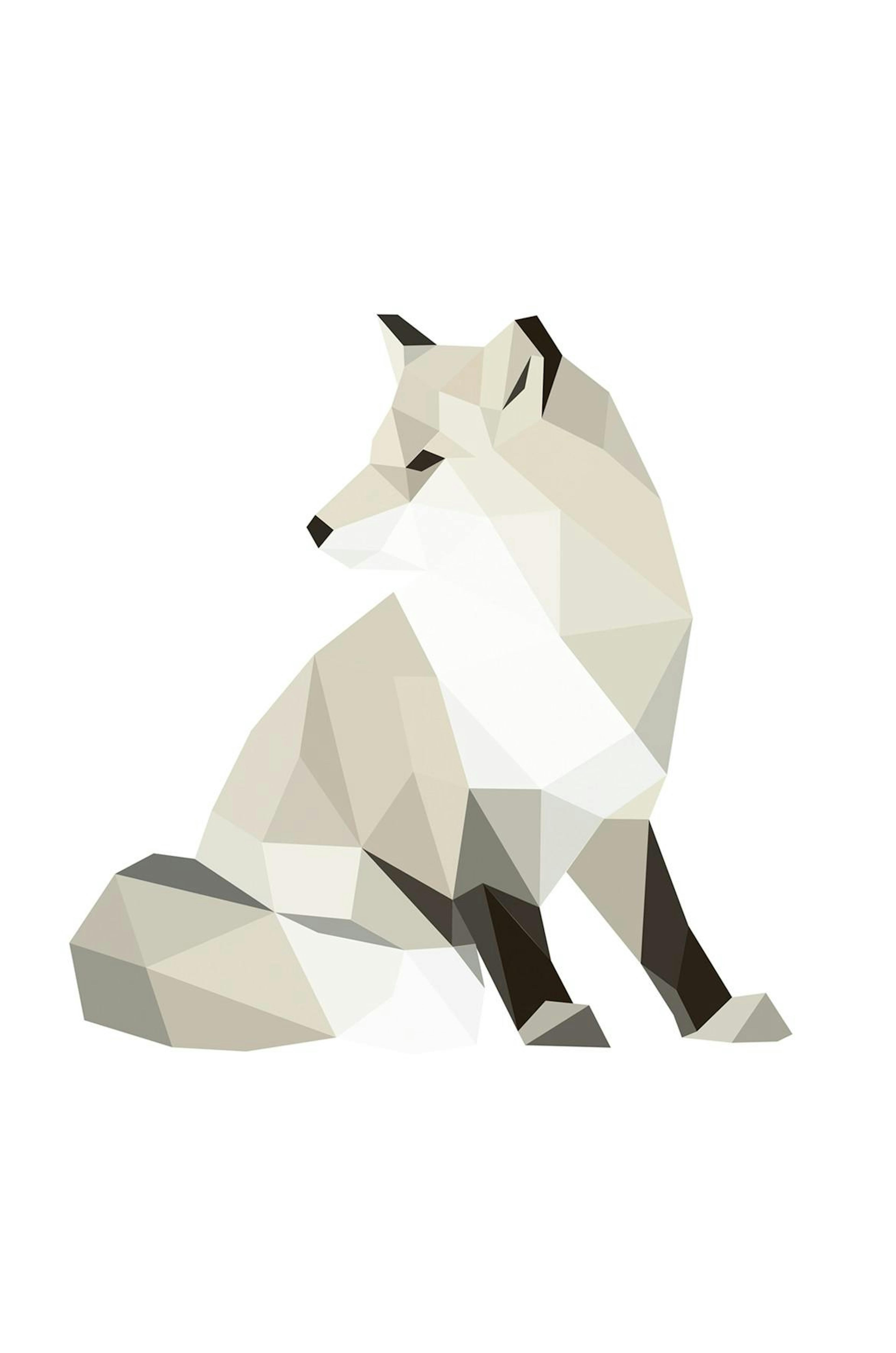 Polygon Fox Poster thumbnail