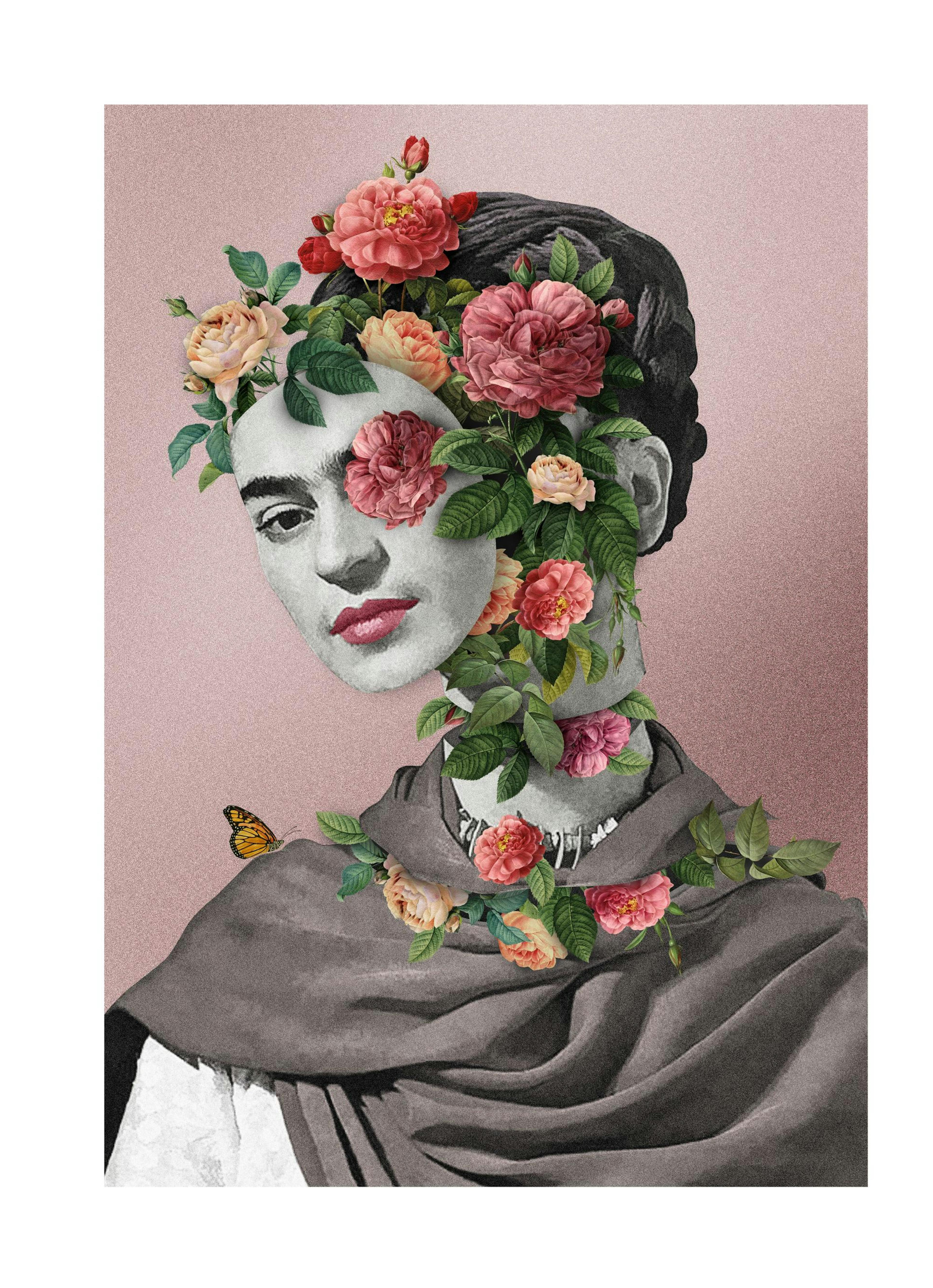 Frida Floral 2 Poster thumbnail