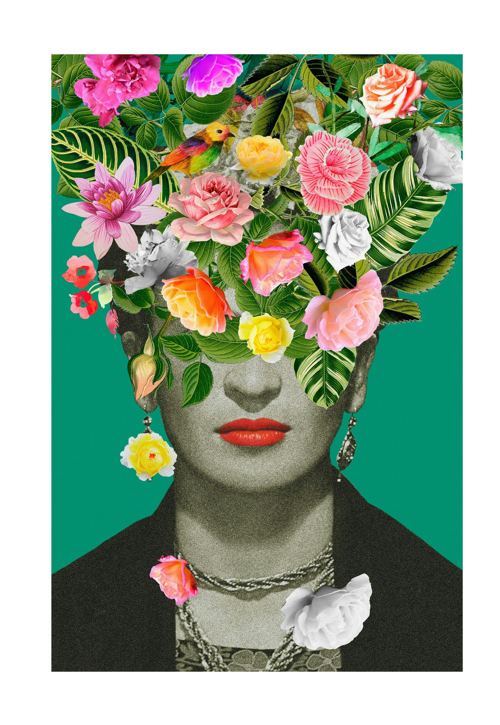 Frida floral Poster 0