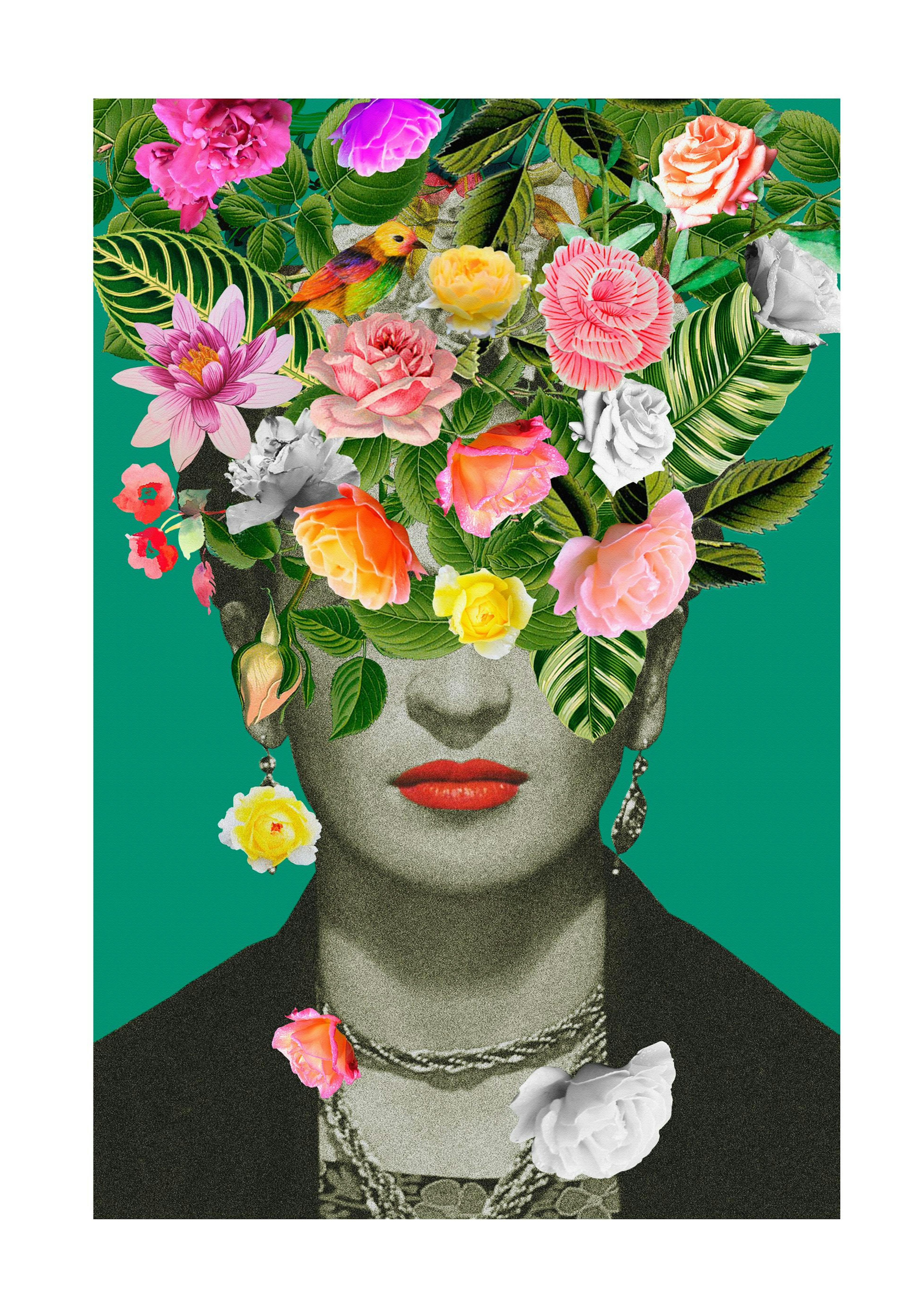 Frida floral Poster 0