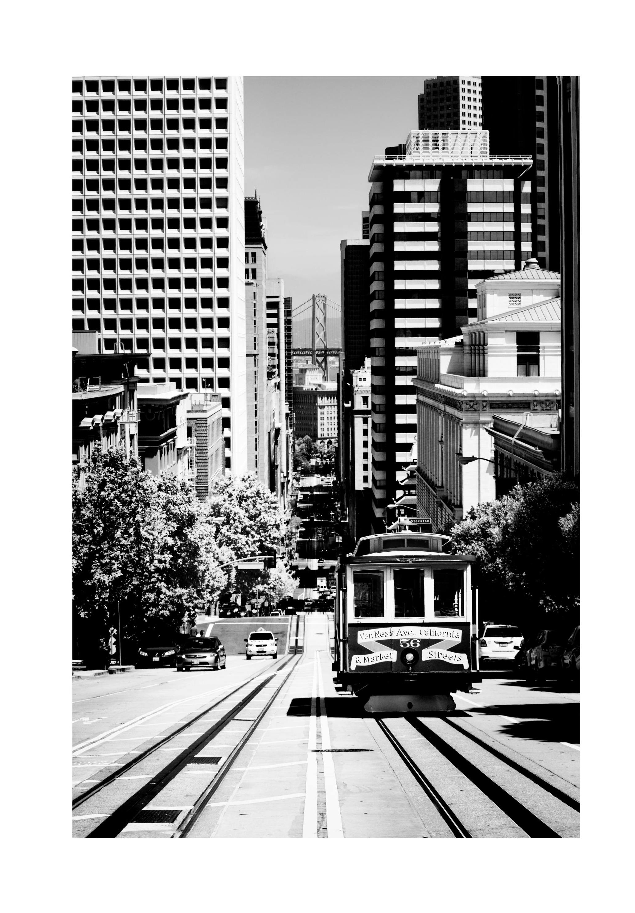 Plakat San Francisco (30x40 cm) - Poster Store