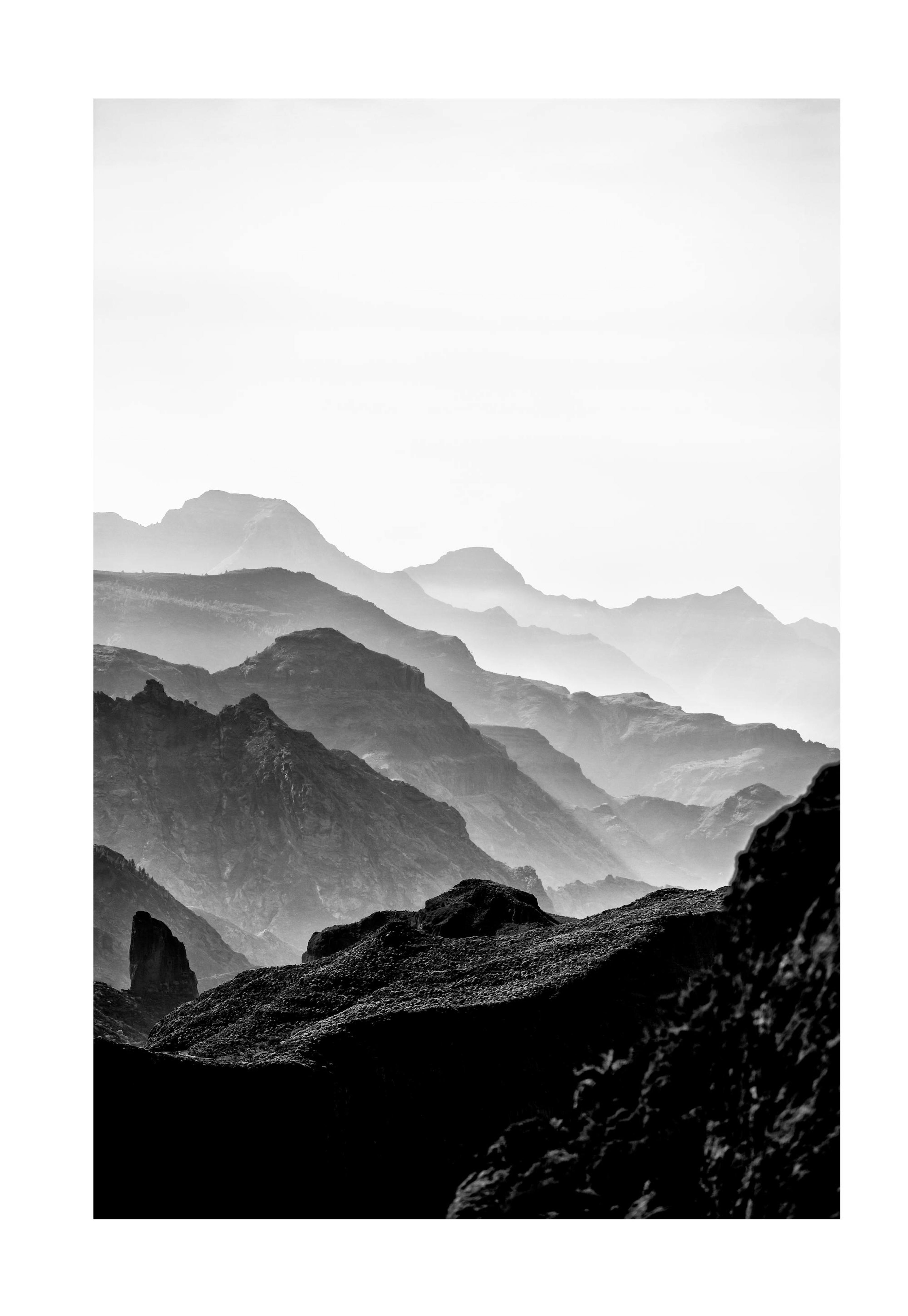 Black mountains Poster 0