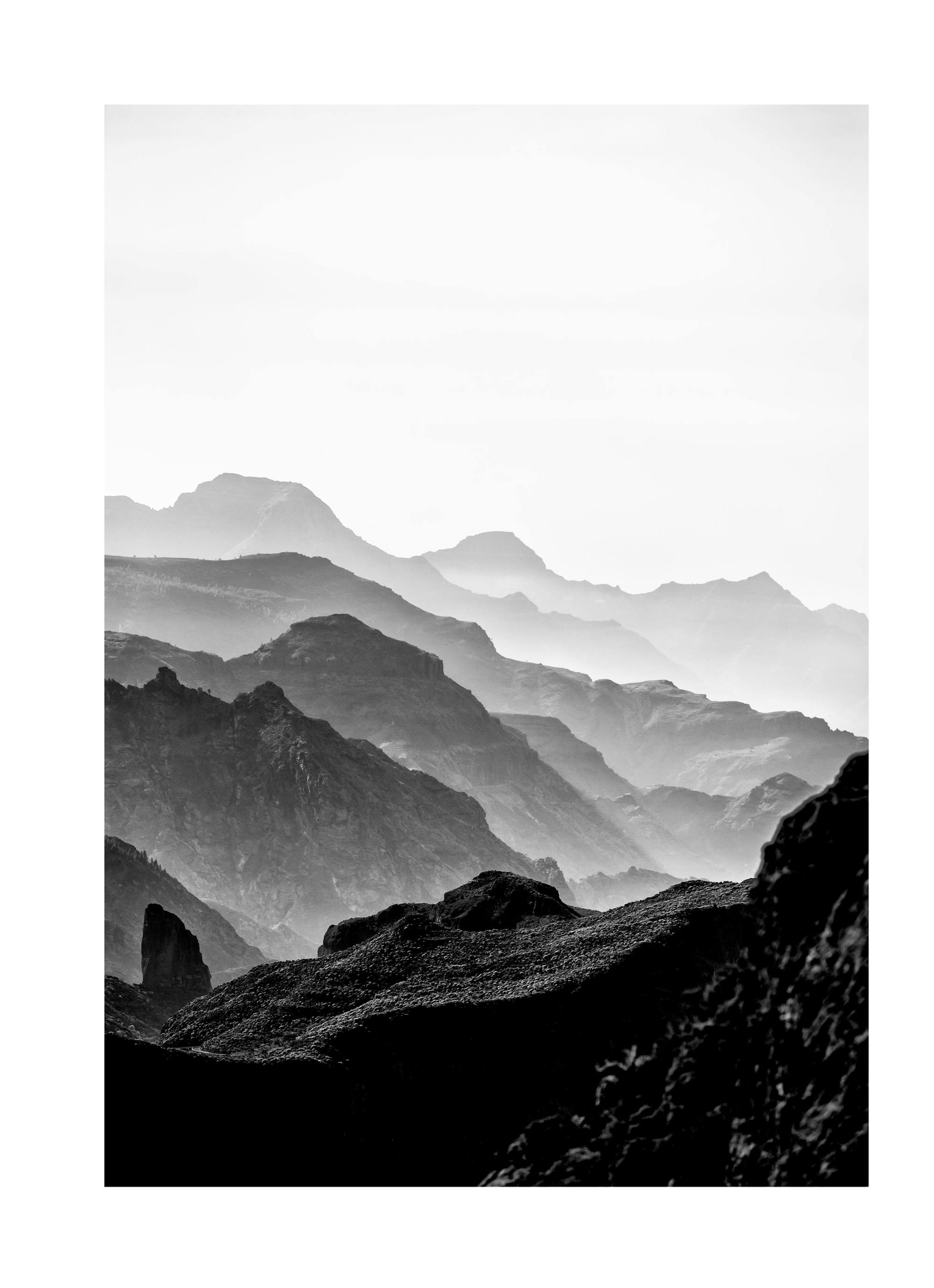 Black mountains Poster thumbnail
