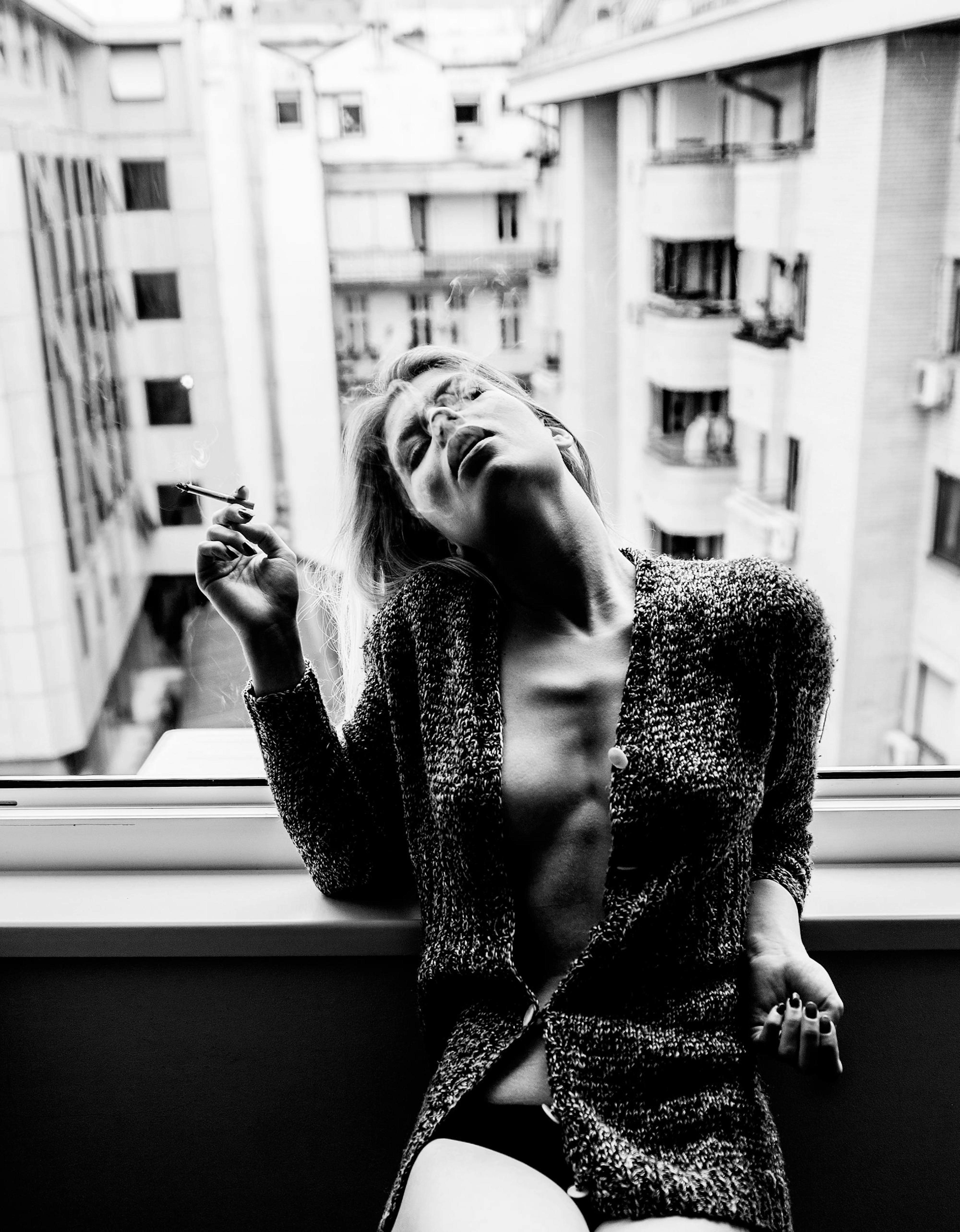 Smoking Woman Poster thumbnail