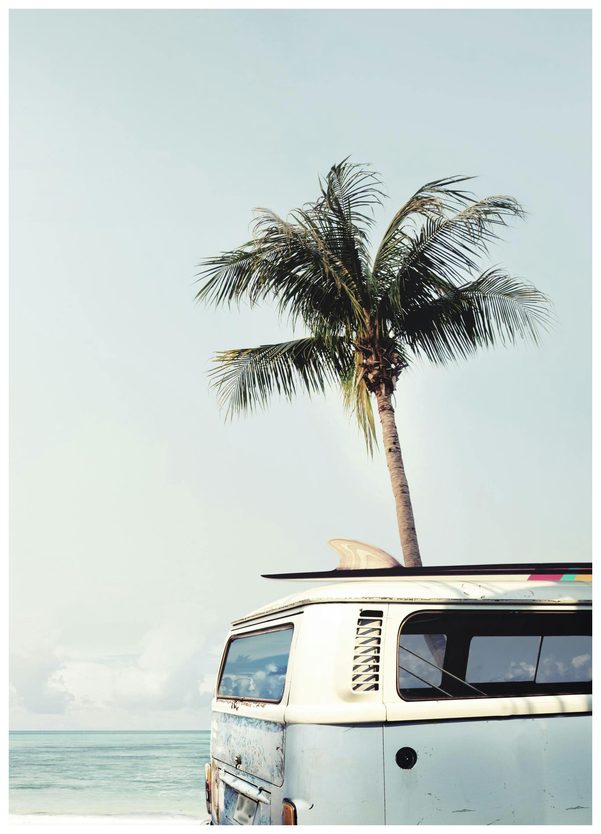 Surf Van Poster (30x40 cm) - Poster Store