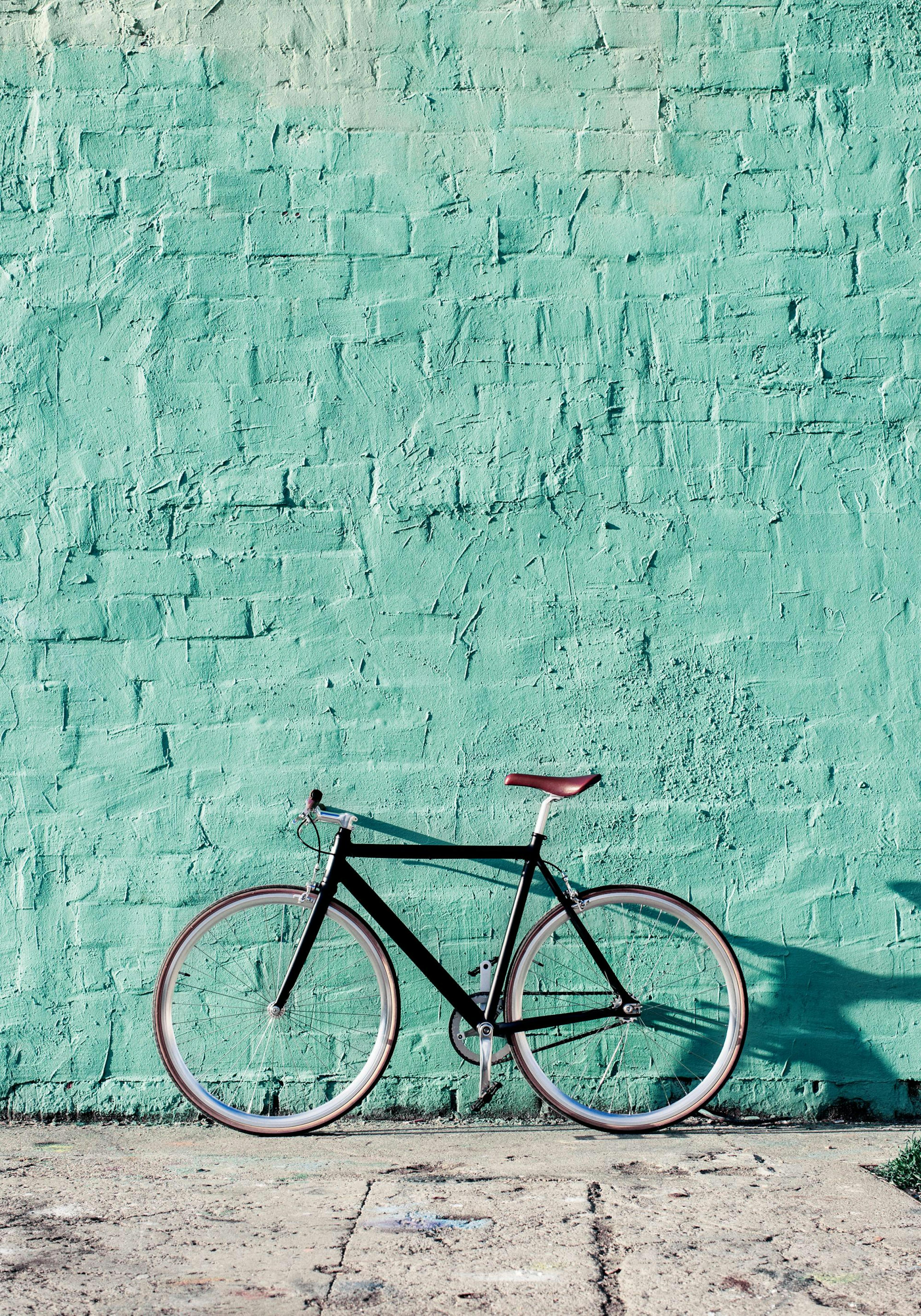 Mint Wall Bike Poster thumbnail