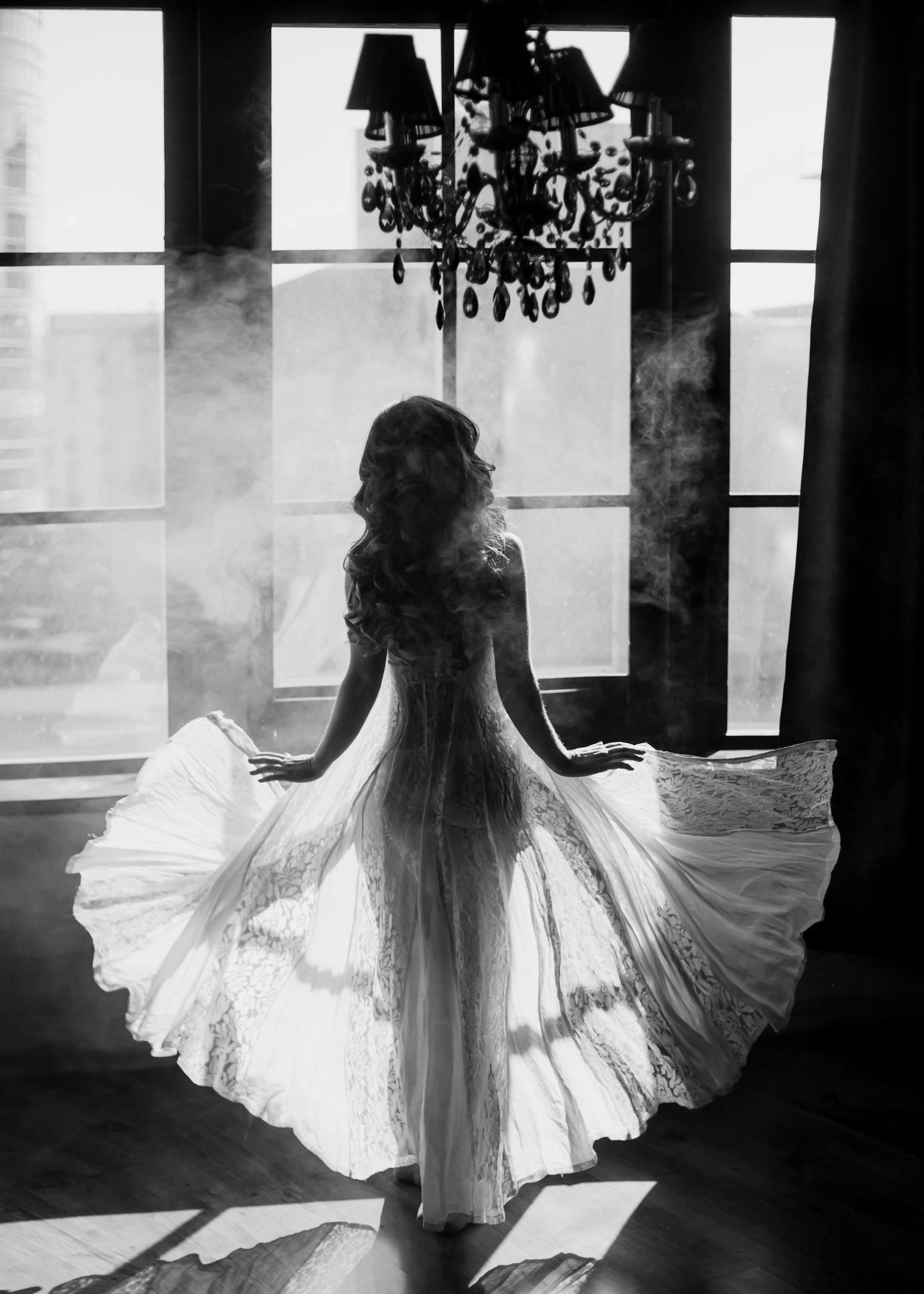 White dress Poster 0