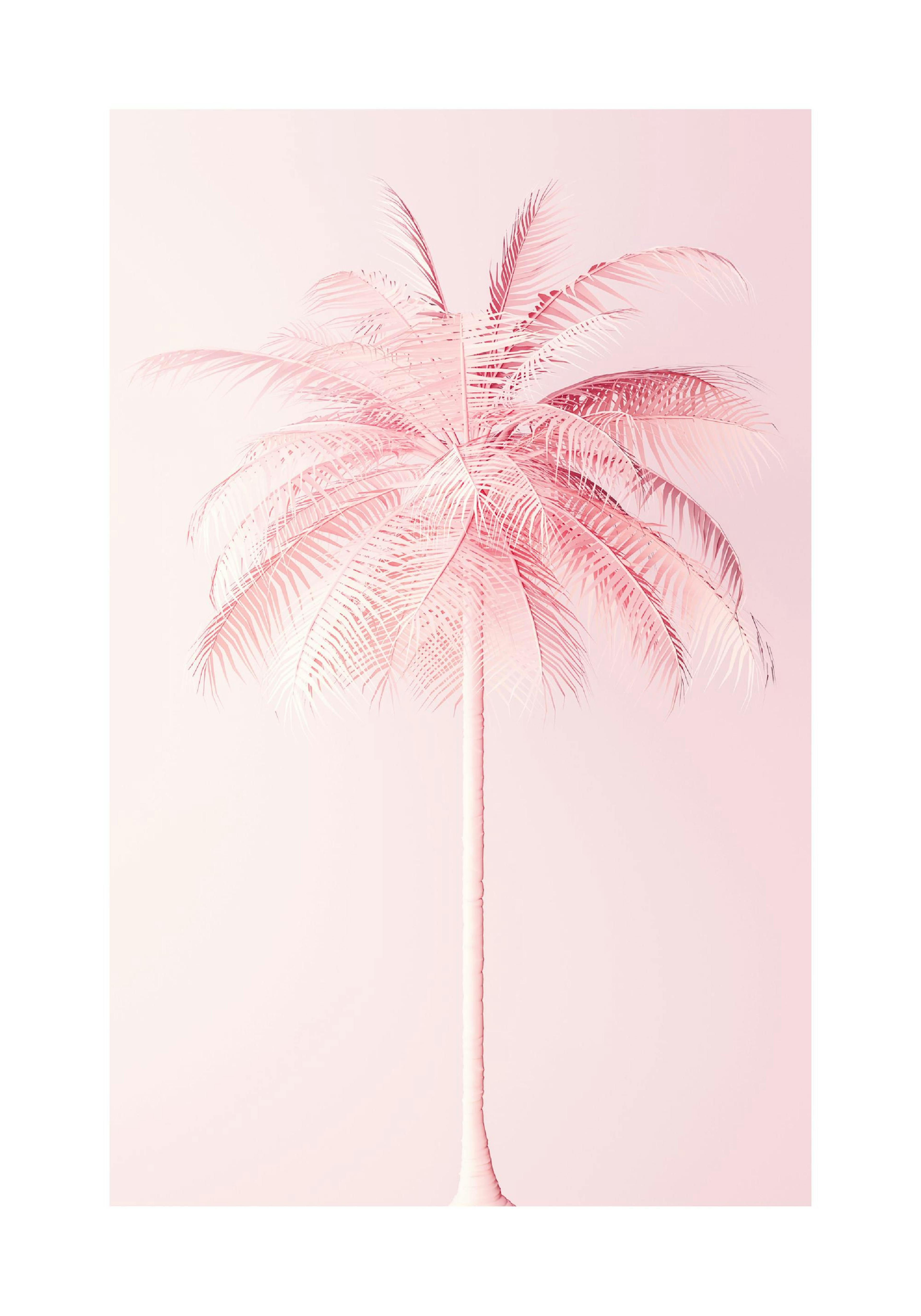 Pink Palm Poster thumbnail