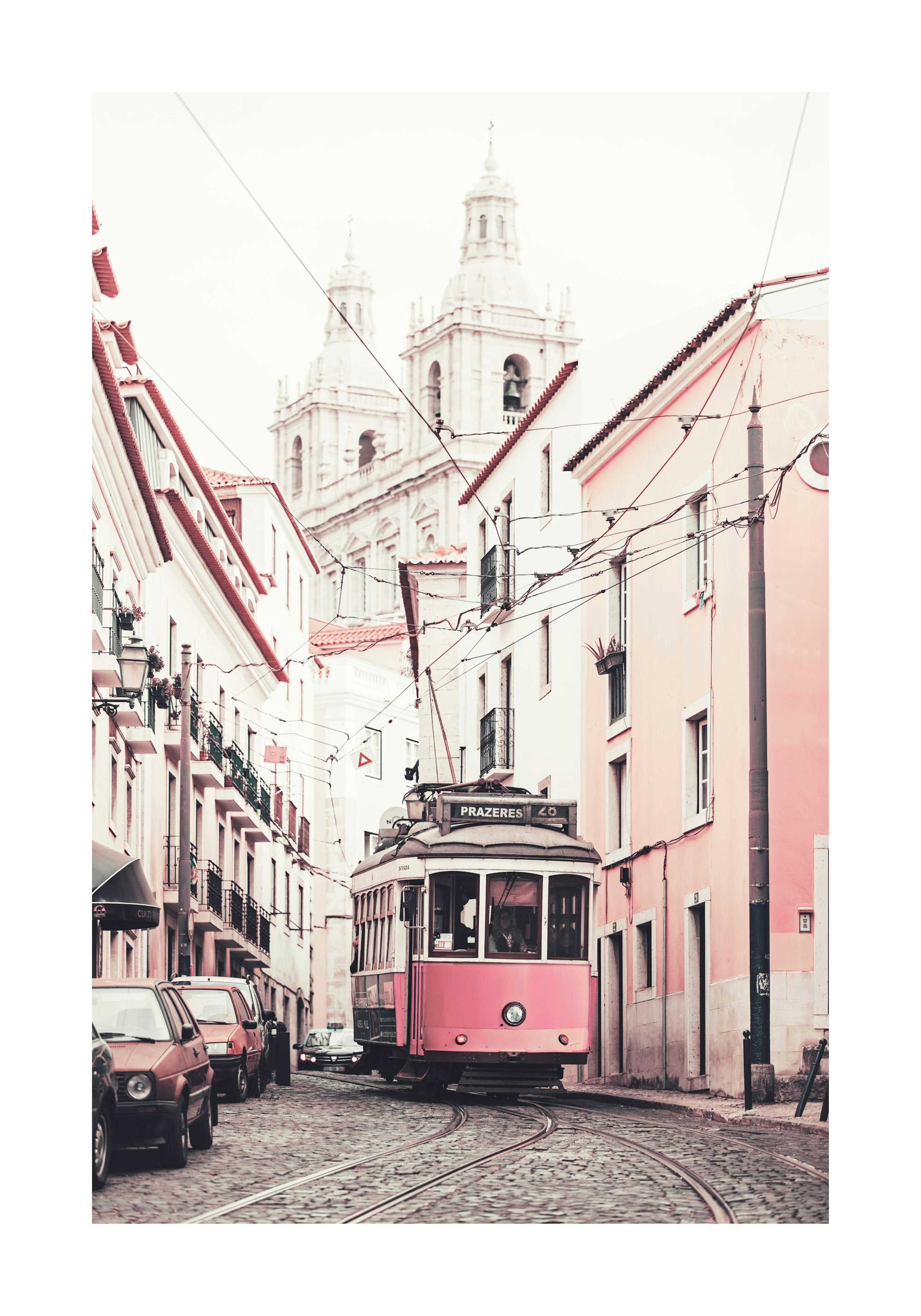 Pink Tram Poster 0