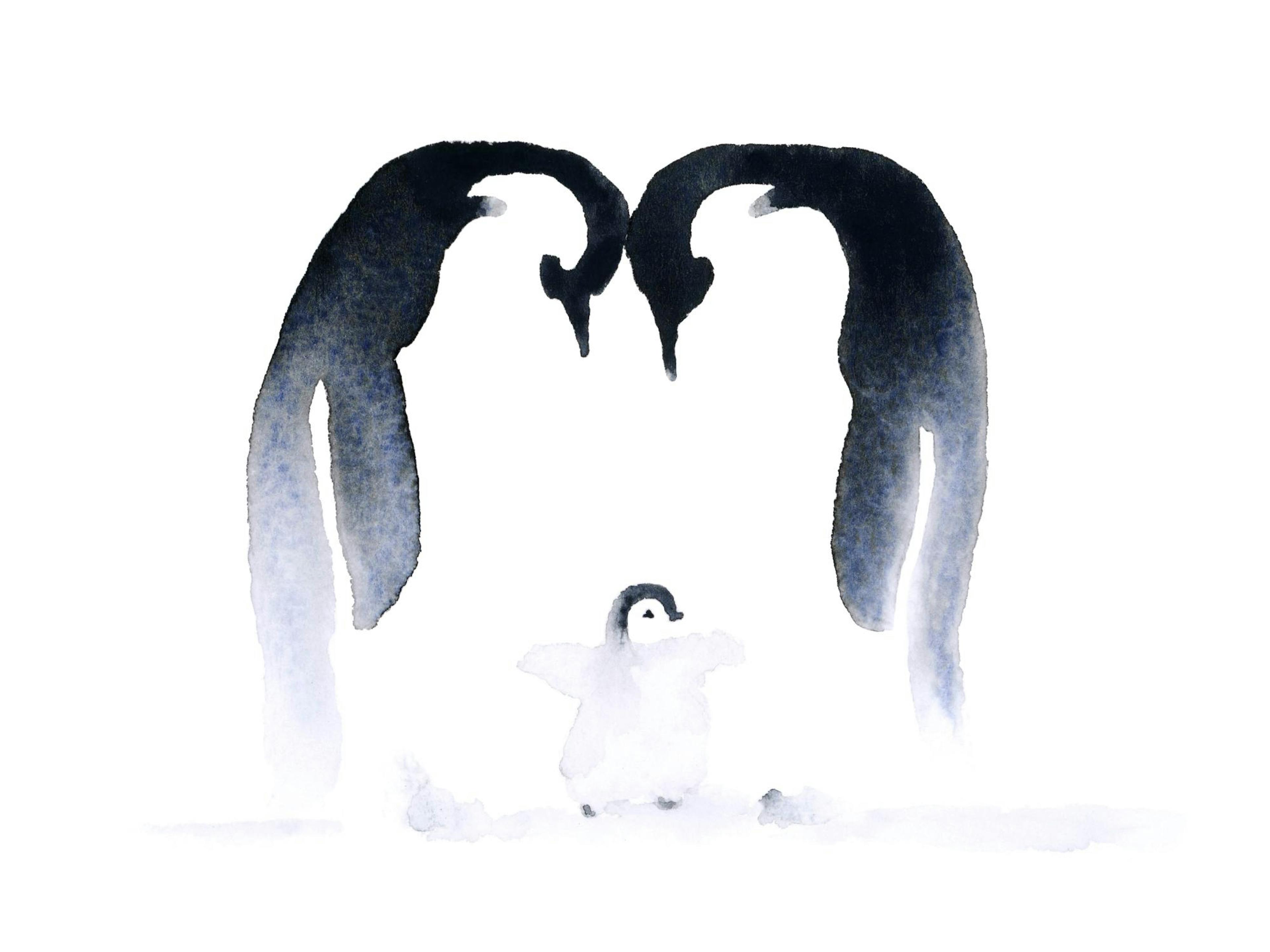 Famille de Pingouins Poster thumbnail
