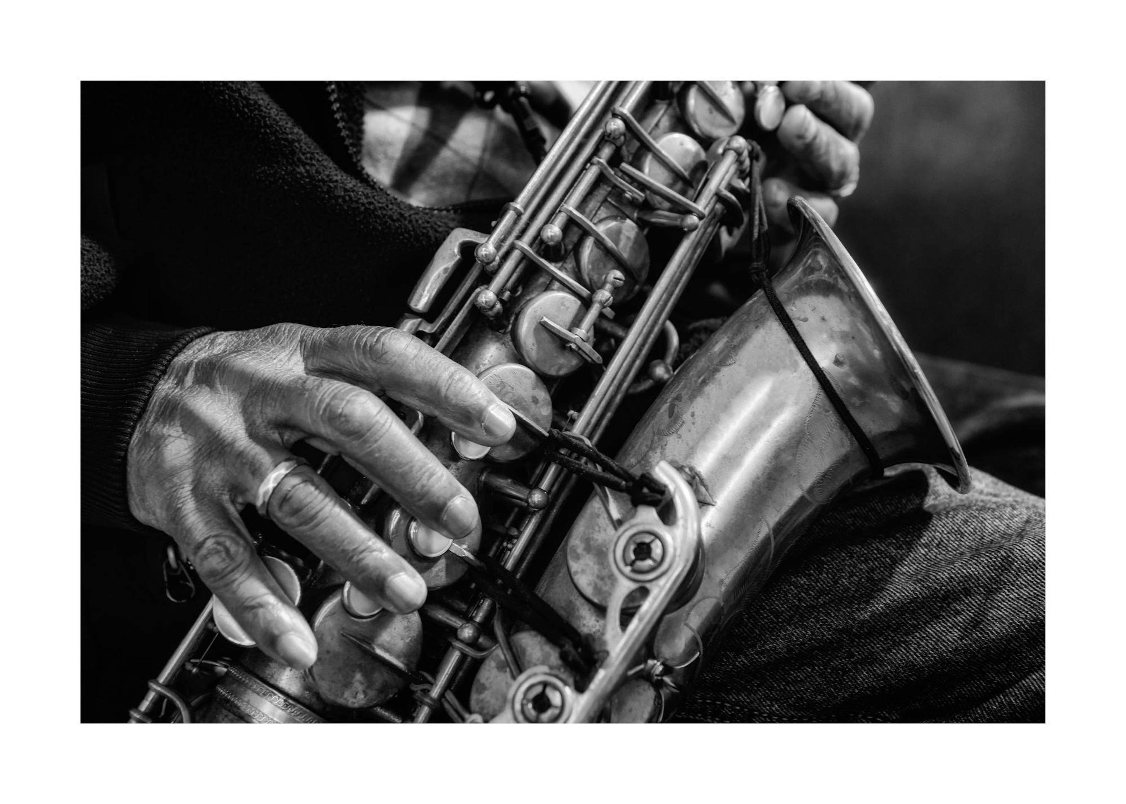 Saxofón Póster 0