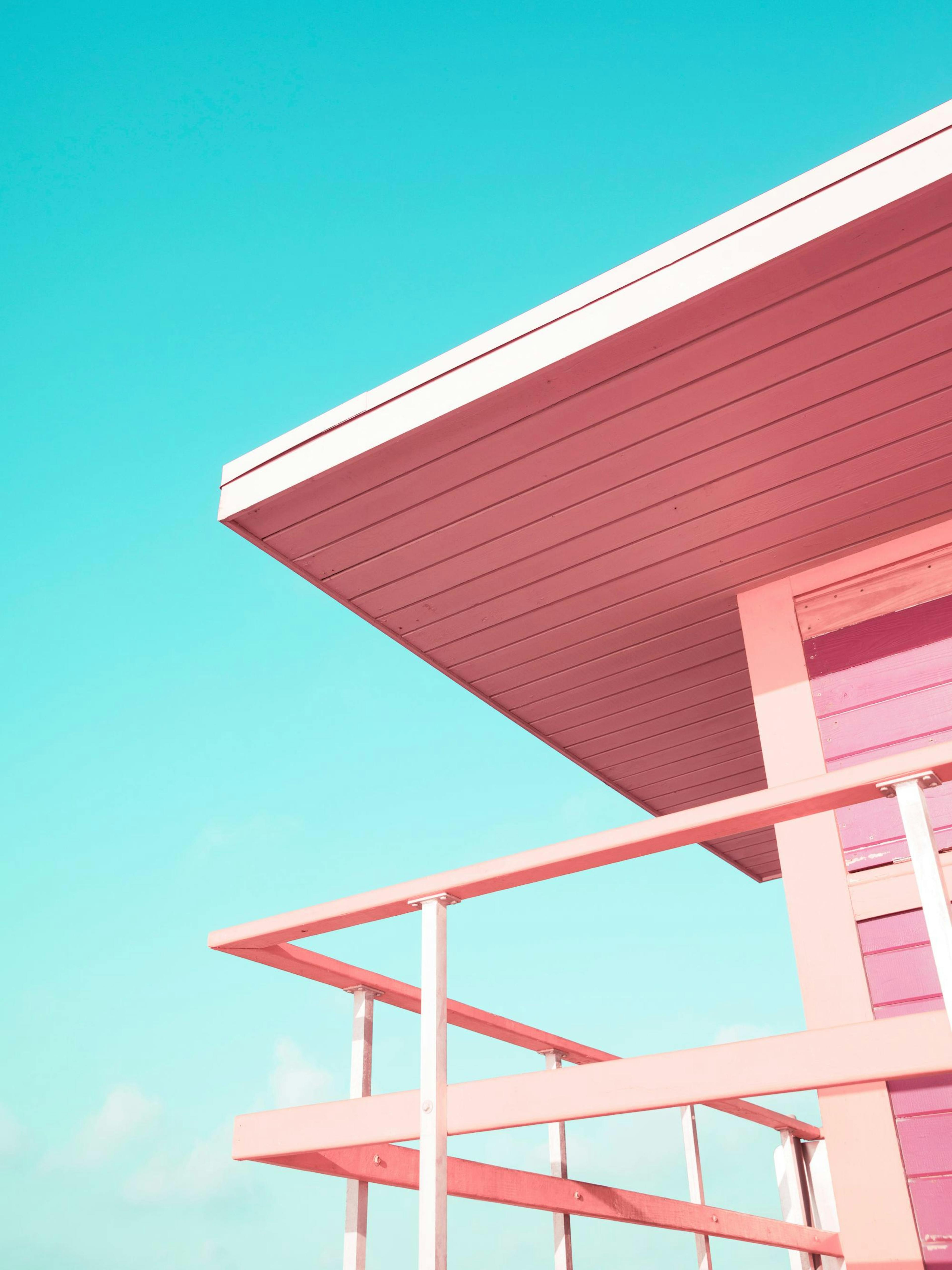Tour de la Plage Rose Poster thumbnail