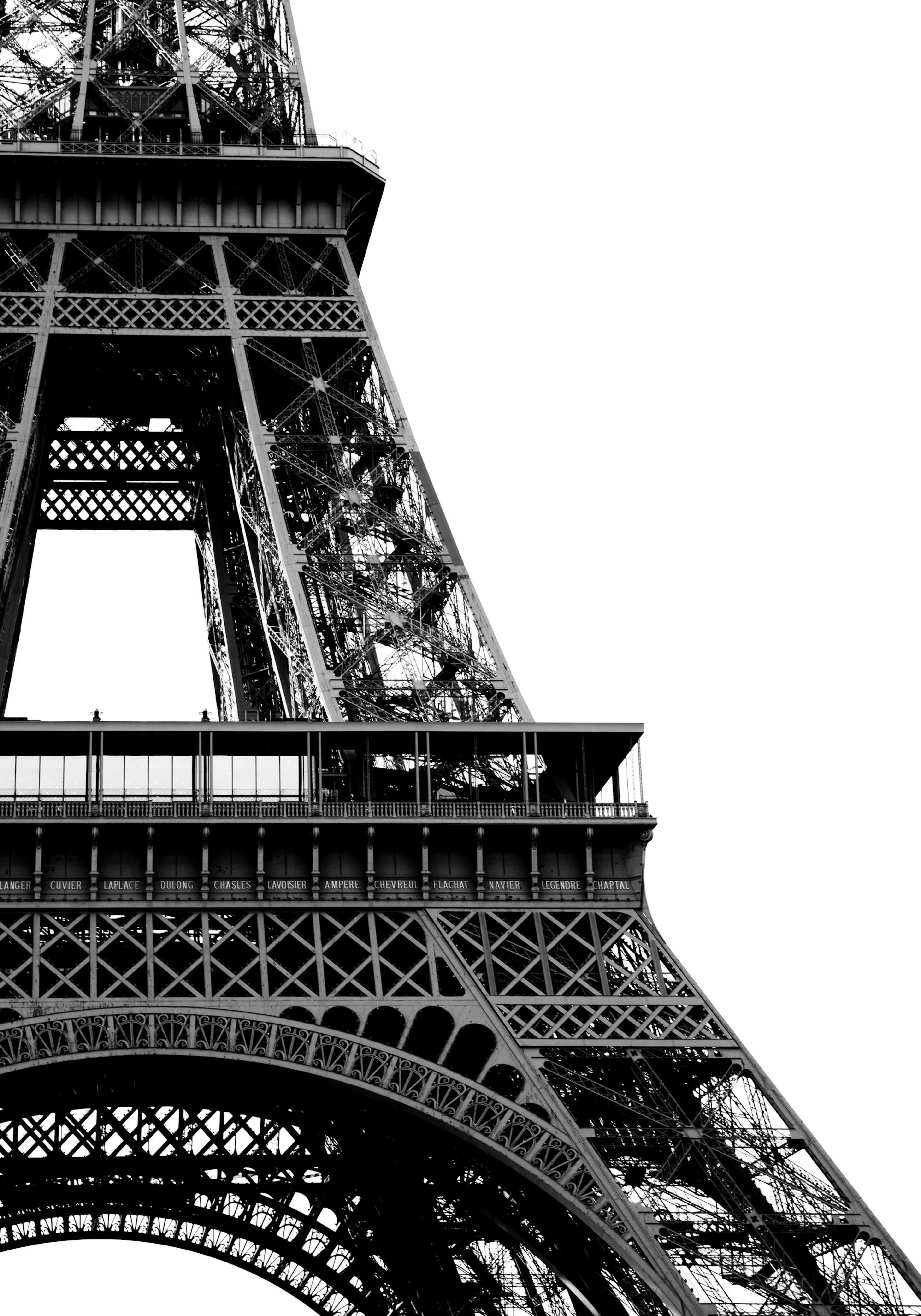 Eiffelturm Nahaufnahme Poster thumbnail