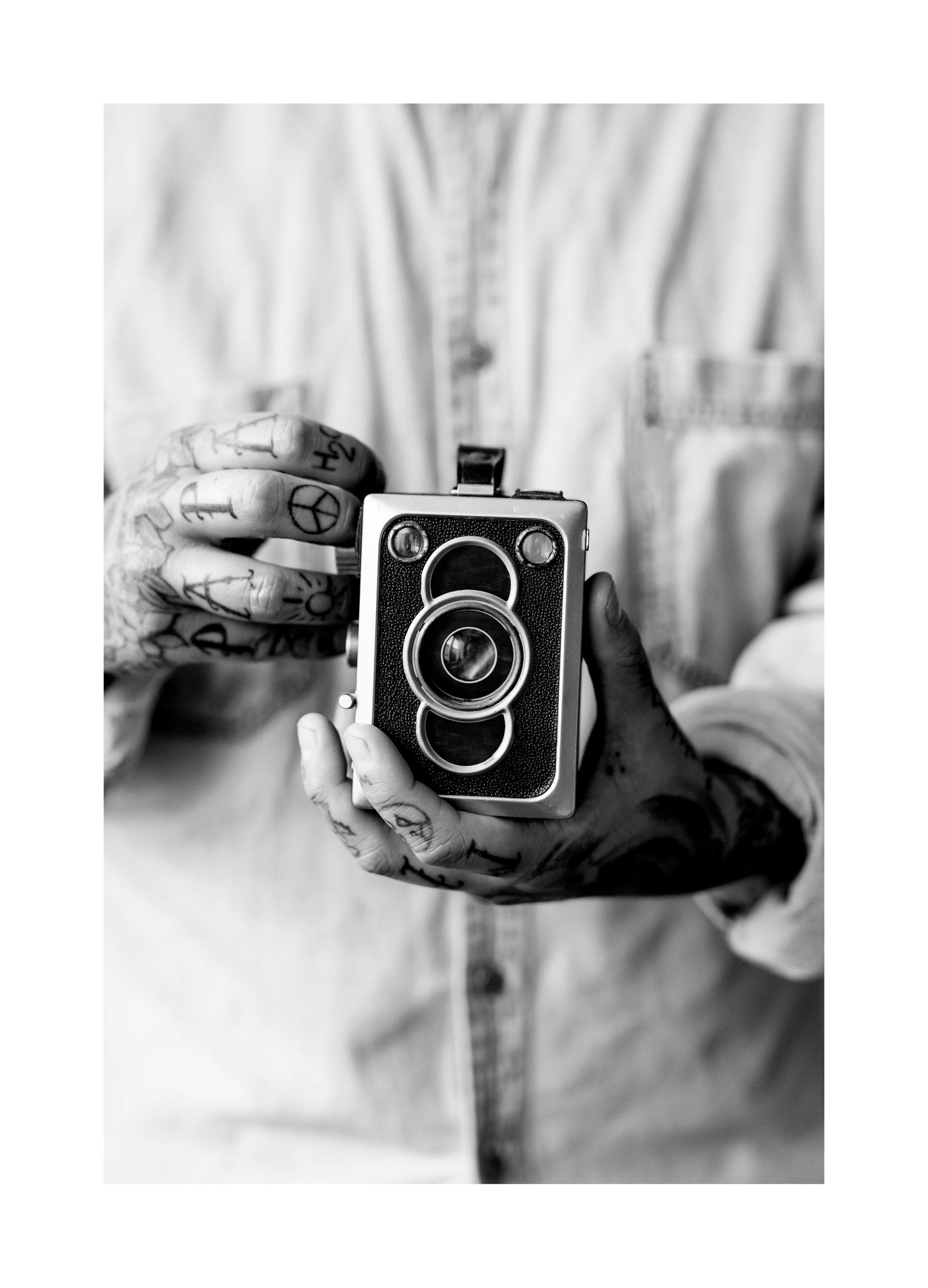 Vintage Camera. Affiche (21x30 cm) - Poster Store