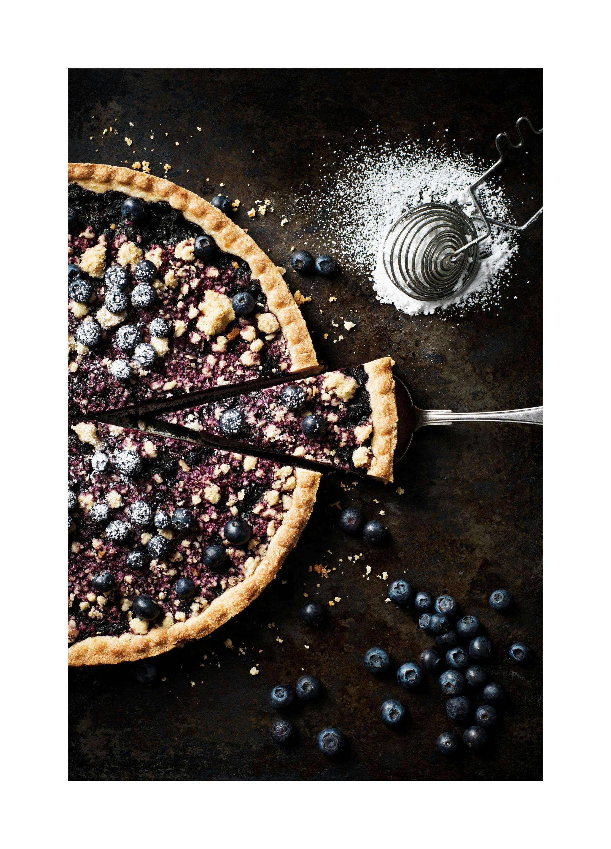 Blueberry Pie Poster (30x40 cm) - Poster Store