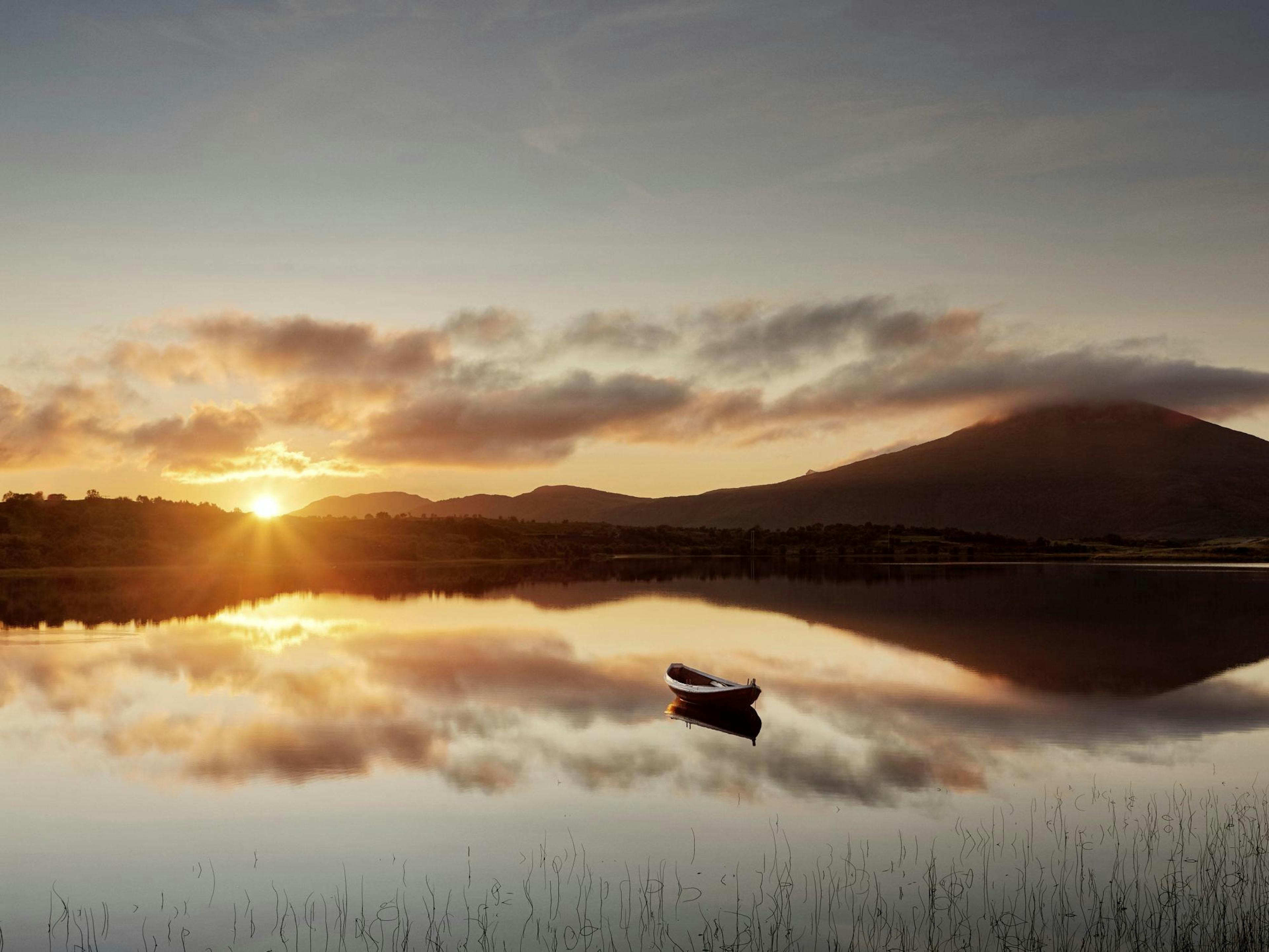 Reflets du Coucher de Soleil Poster thumbnail