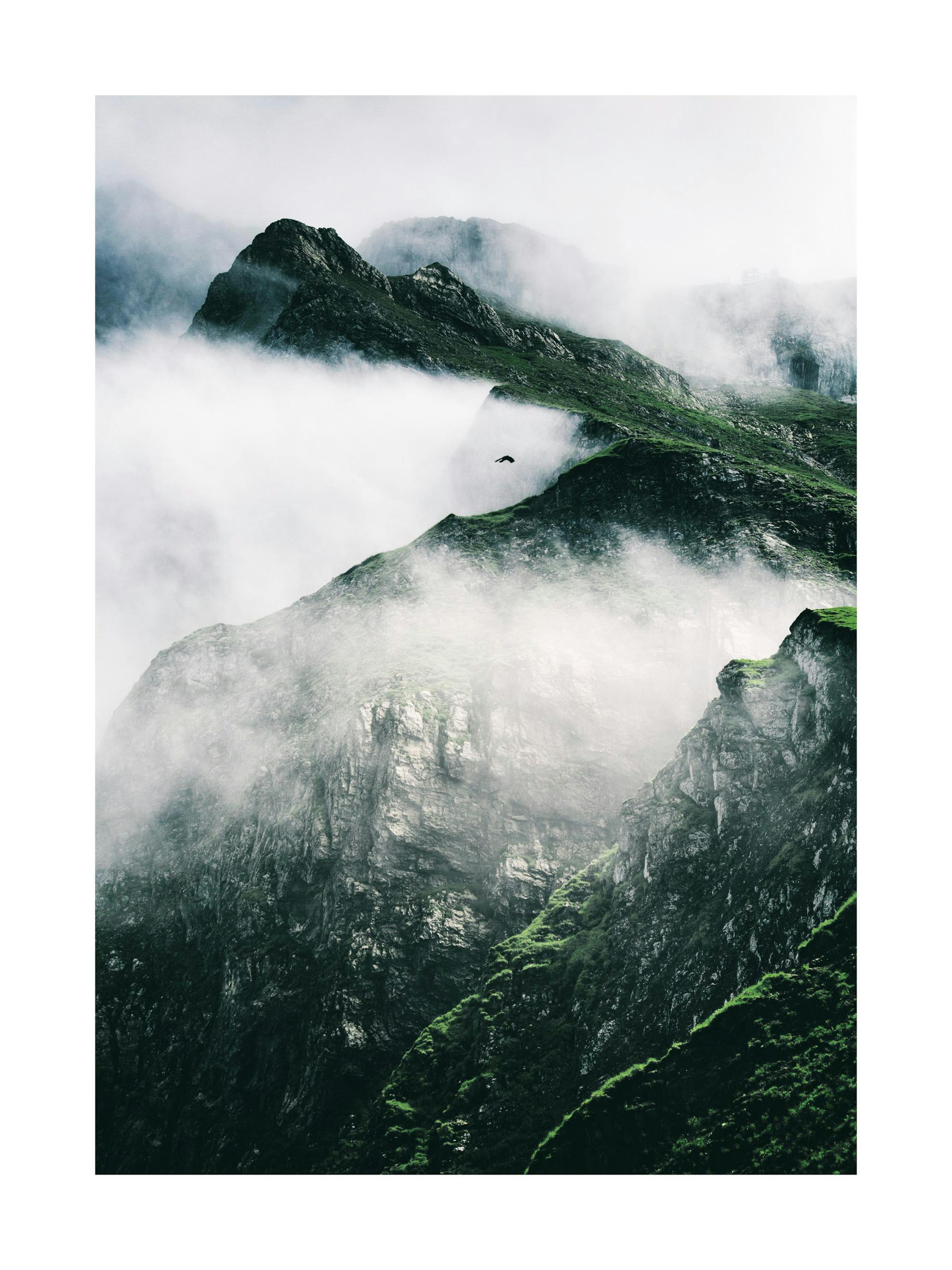 Nebbia in Montagna Poster 0