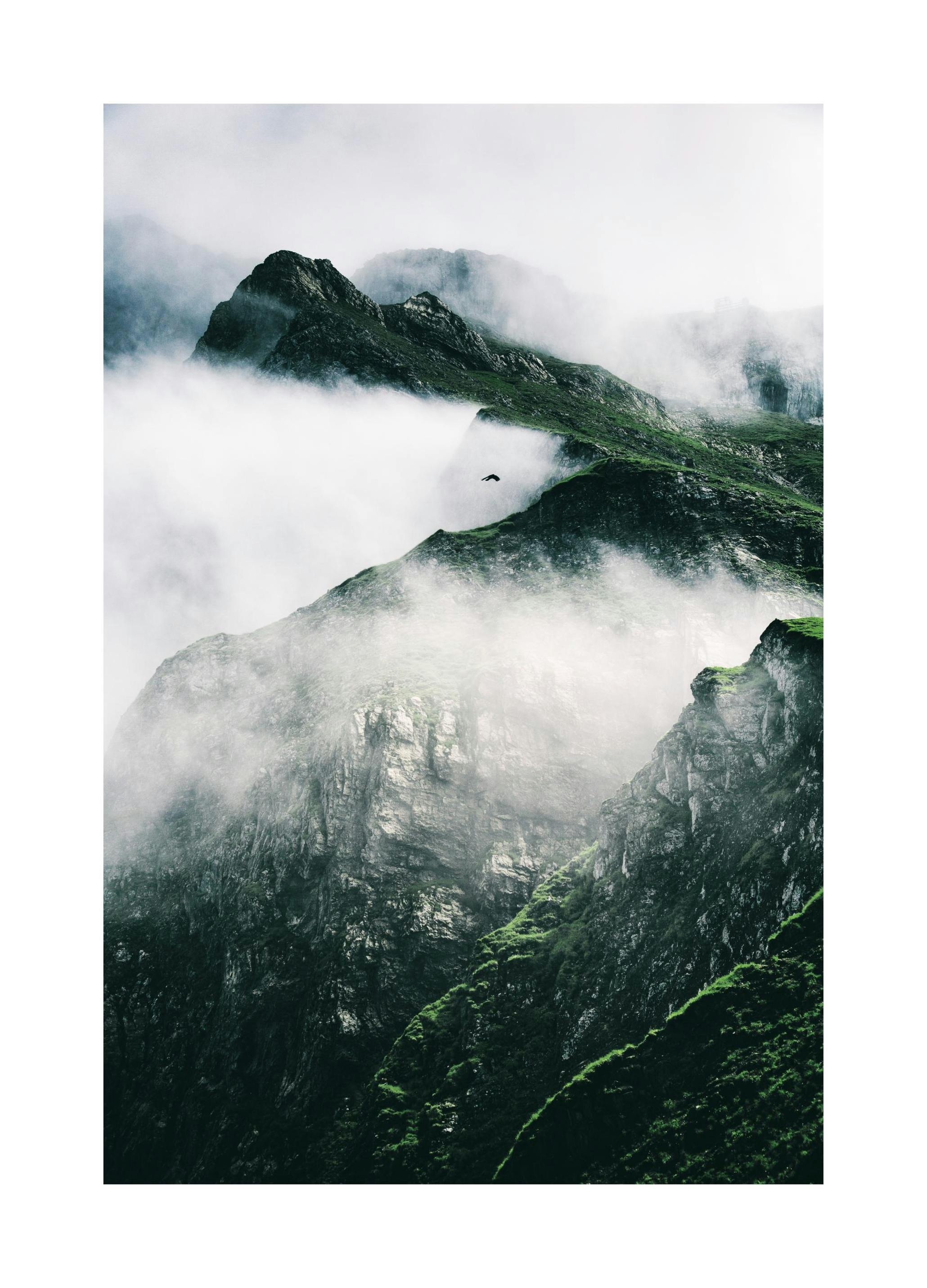 Mountain Mist Poster (21x30 cm) - Poster Store