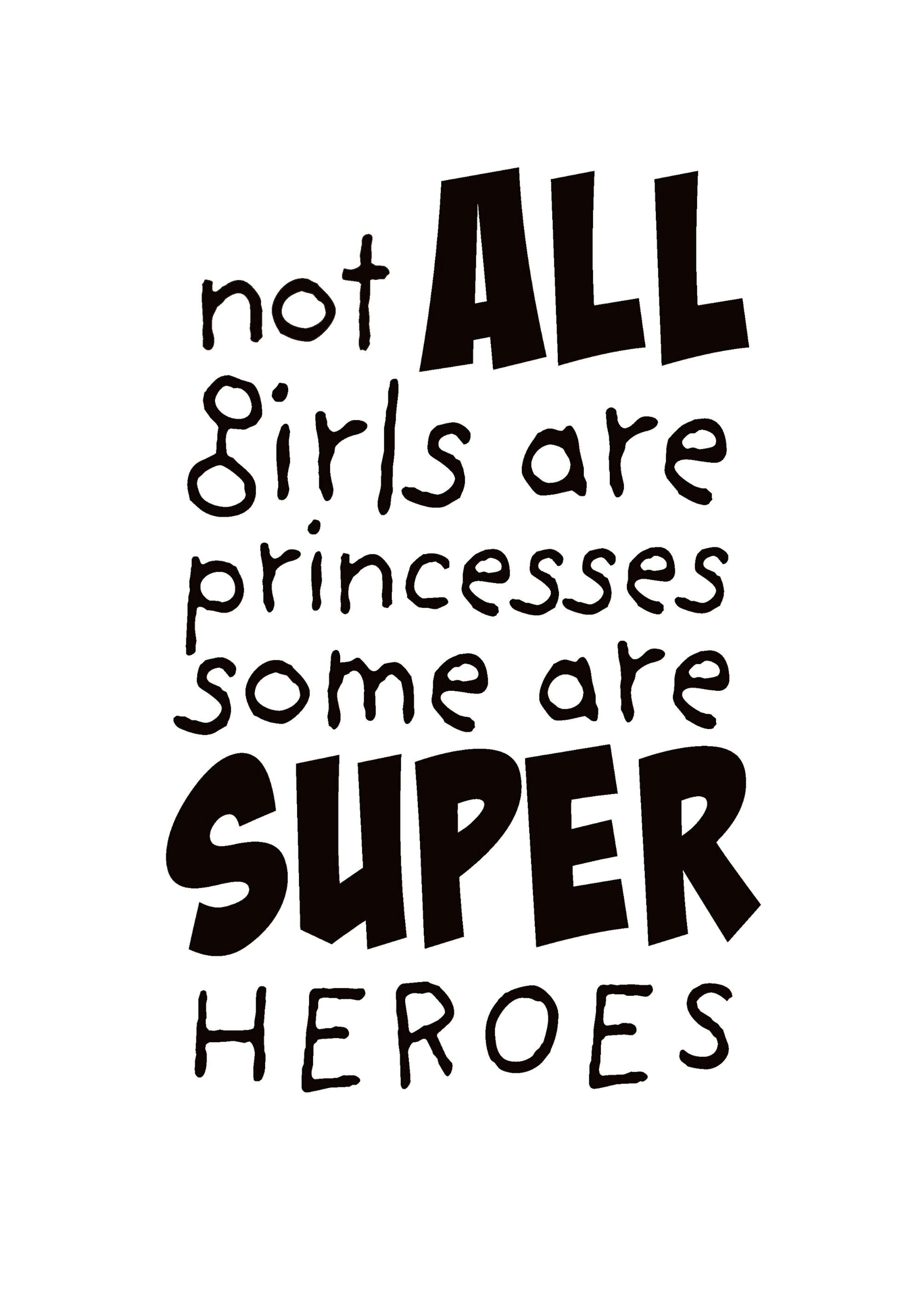 Girls are Superheroes Poster thumbnail
