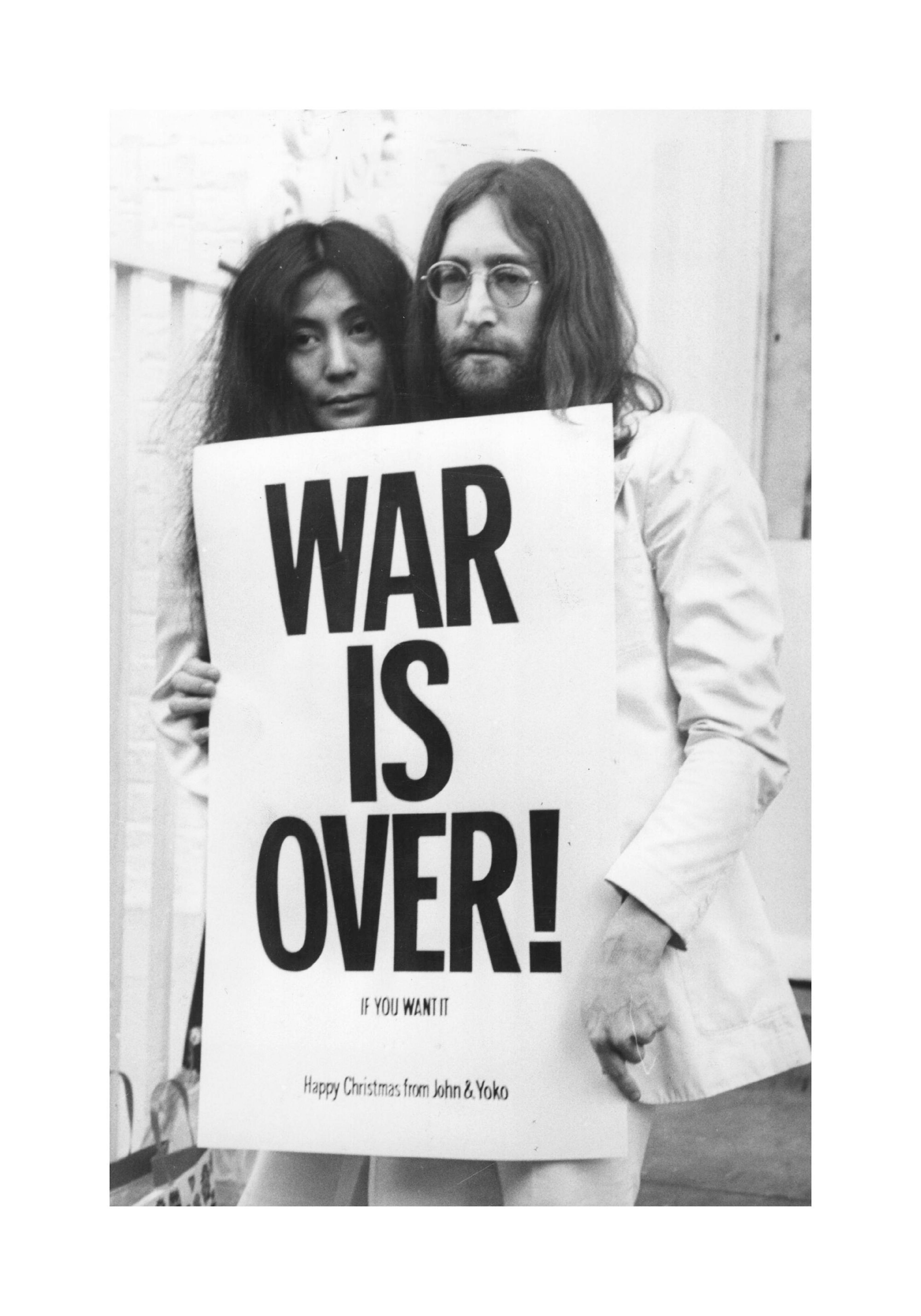 War is Over John Lennon Plakat thumbnail