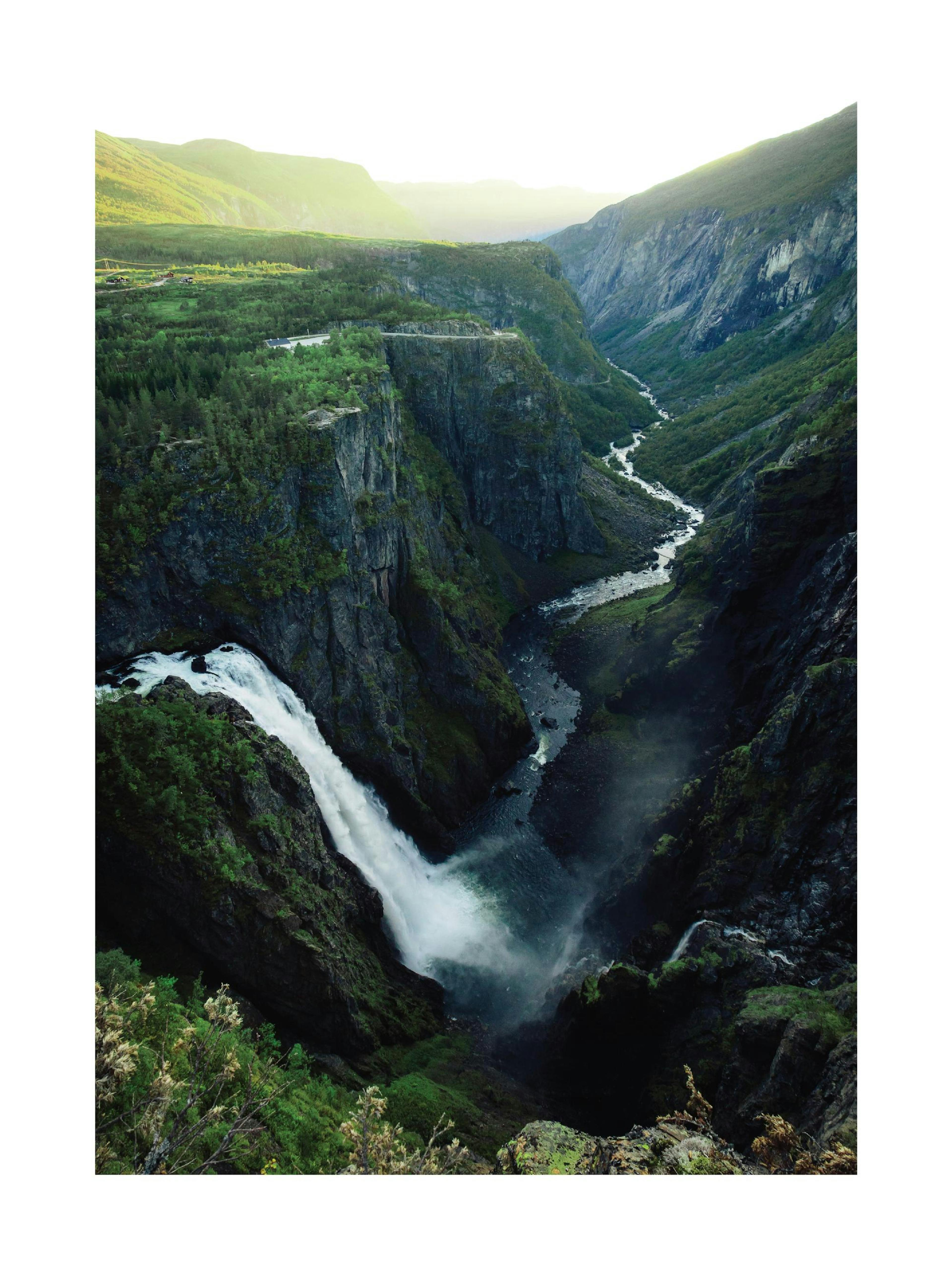 Cascata di Vøringsfossen Poster thumbnail